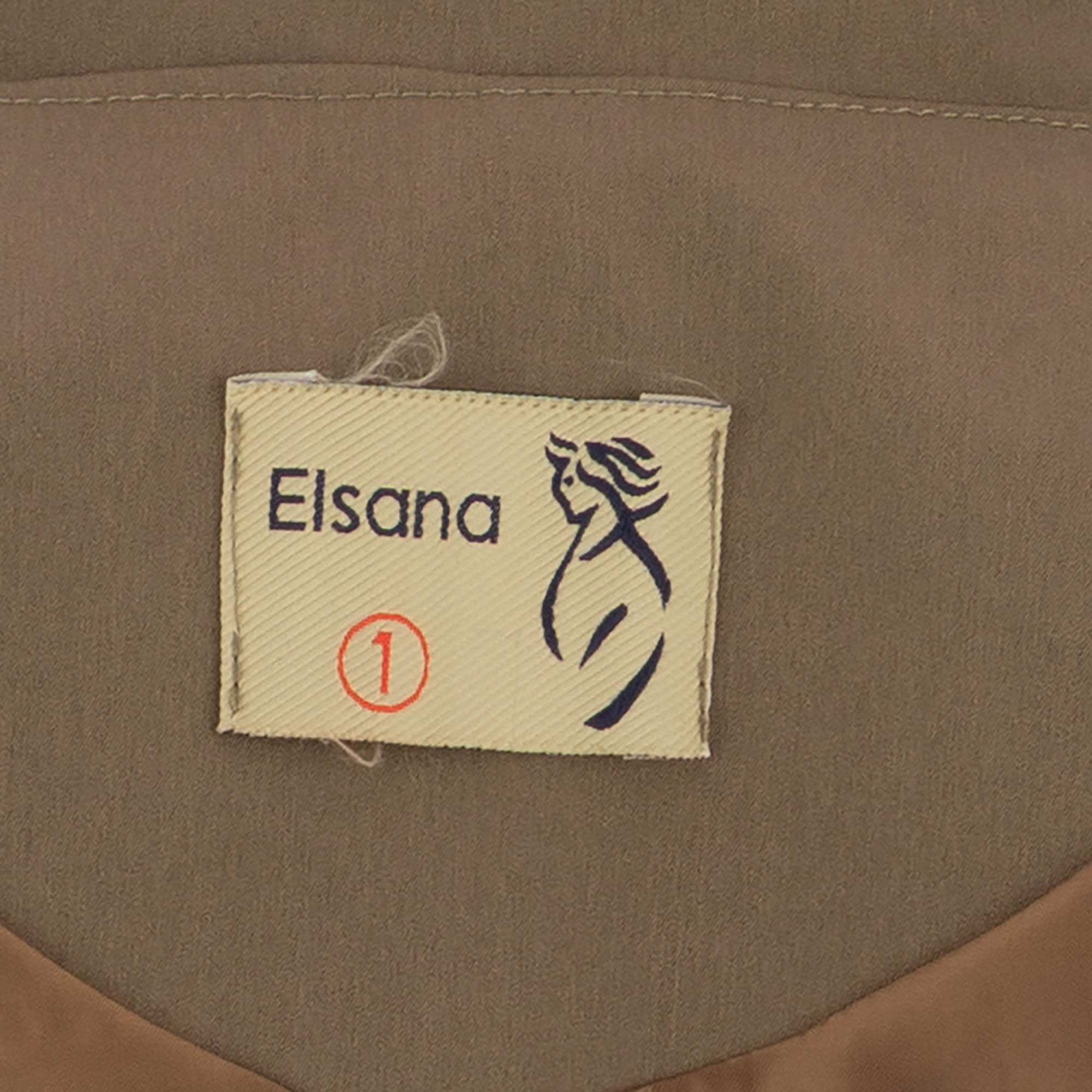 بارانی بلند زنانه حنایی مدل الوندالسانا Elsana کد2318