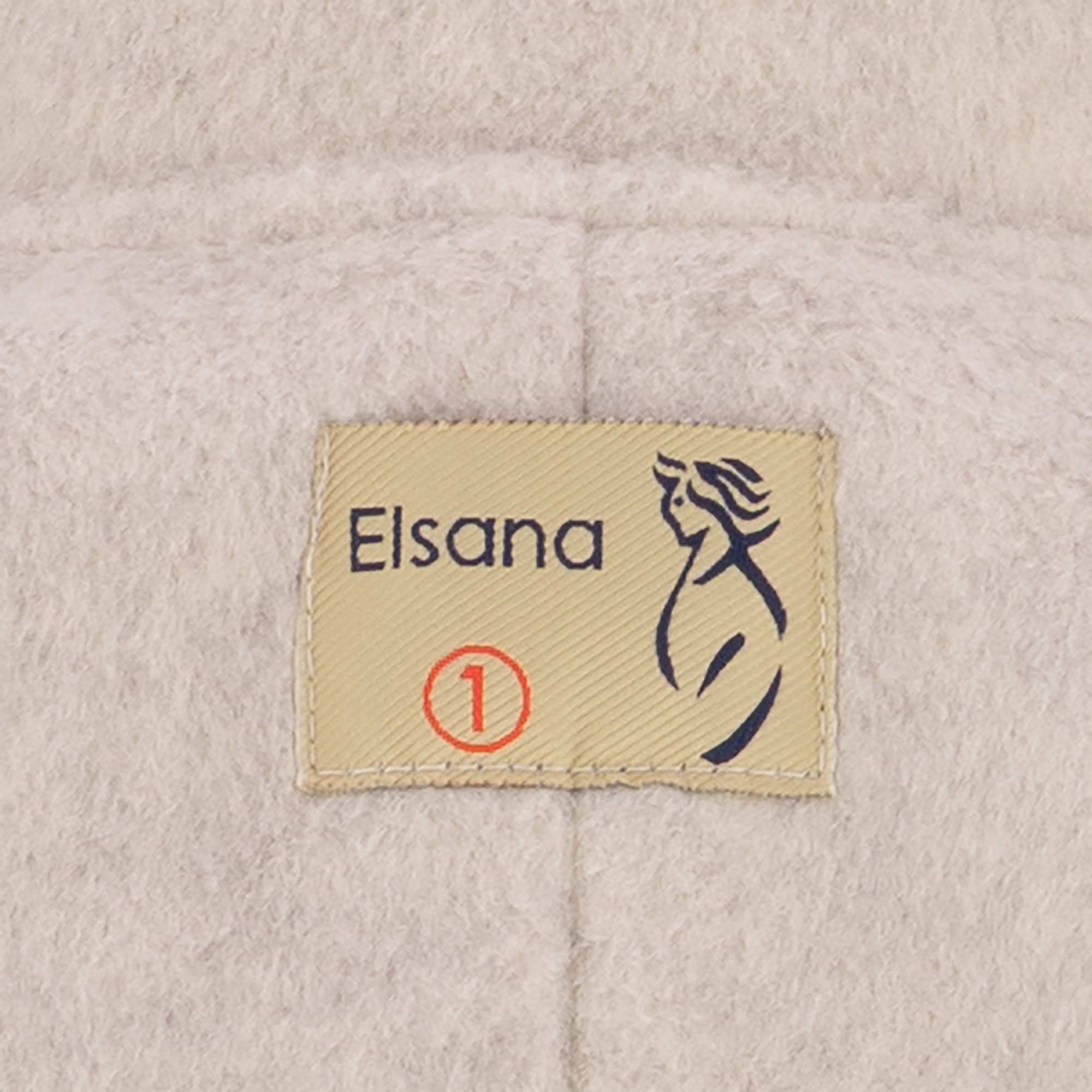 پالتو بلند زنانه شیری مدل پیوندالسانا Elsana کد2319