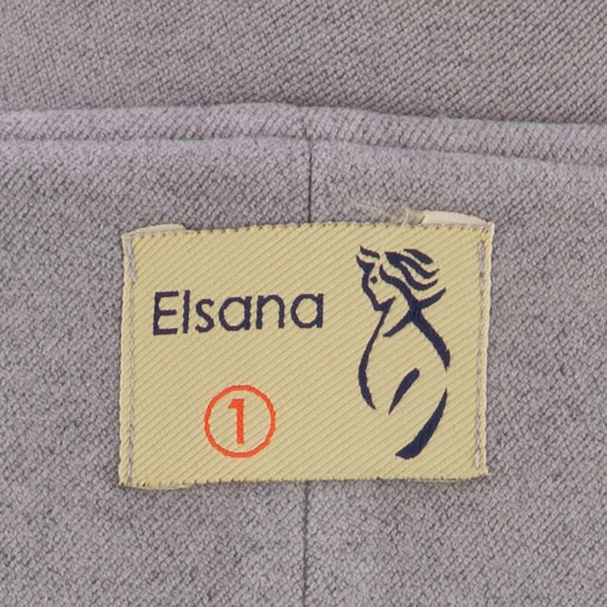 پالتو زنانه طوسی مدل سروهالسانا Elsana کد2323