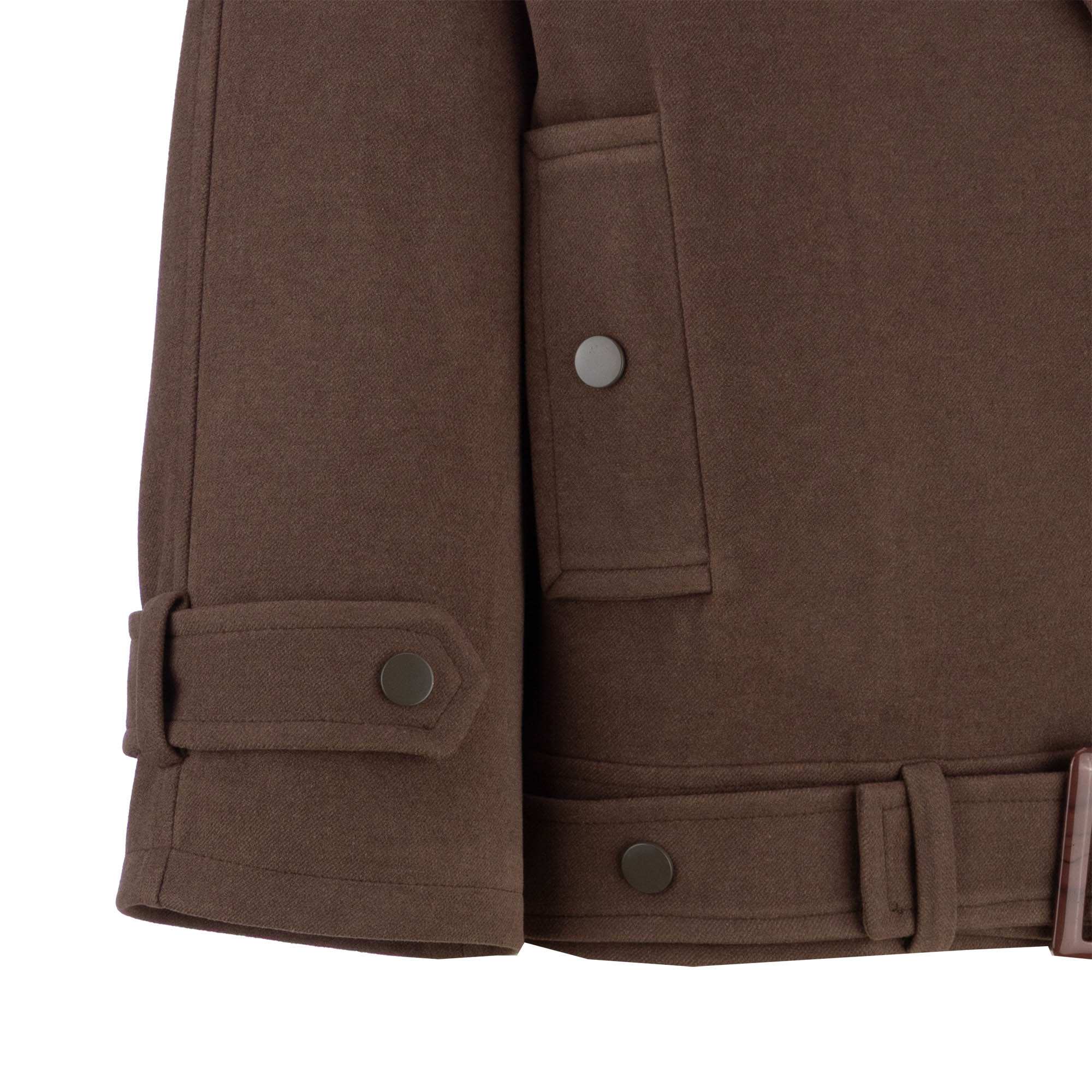 پالتو زنانه قهوه ای مدل سروهالسانا Elsana کد2323