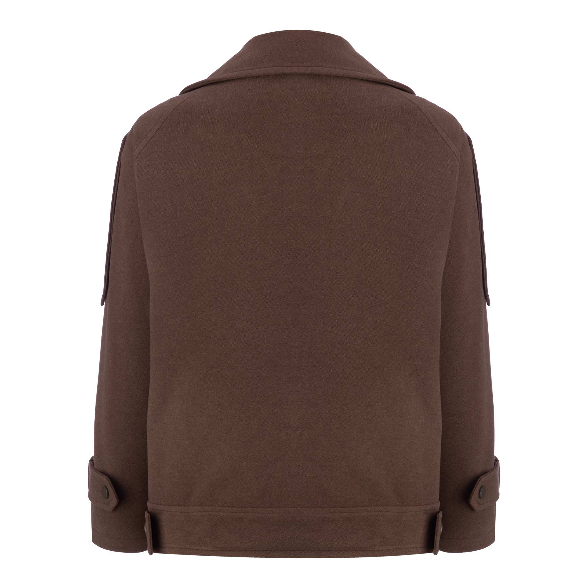 پالتو زنانه قهوه ای مدل سروهالسانا Elsana کد2323