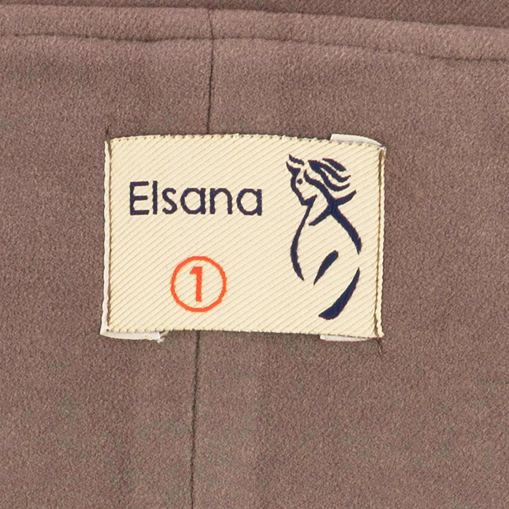 پالتو زنانه شکلاتی مدل سروهالسانا Elsana کد2323