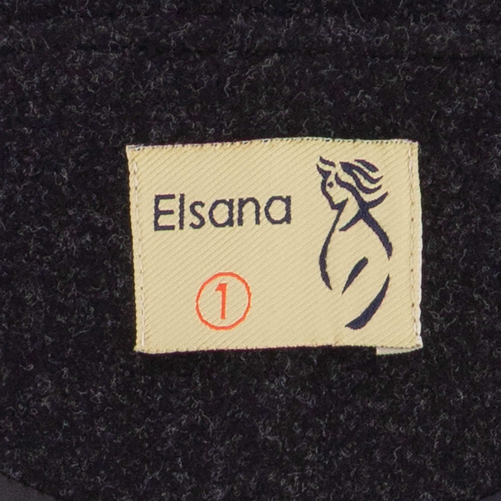 پالتو زنانه مشکی مدل حمیراالسانا Elsana کد2326