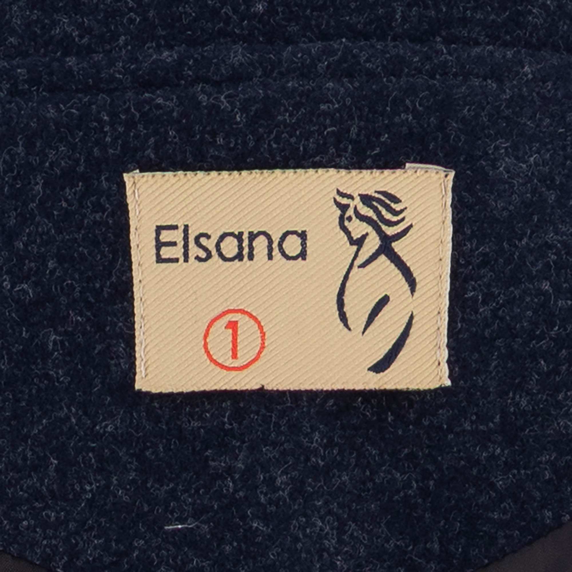 پالتو زنانه سرمه ای مدل حمیراالسانا Elsana کد2326