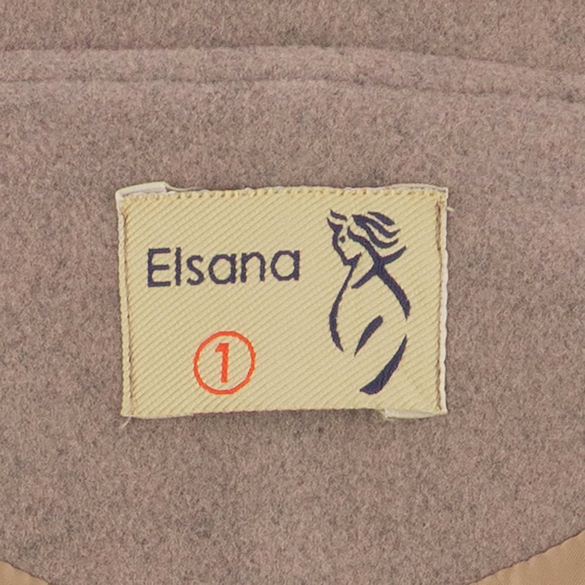 پالتو زنانه شکلاتی مدل حمیراالسانا Elsana کد2326