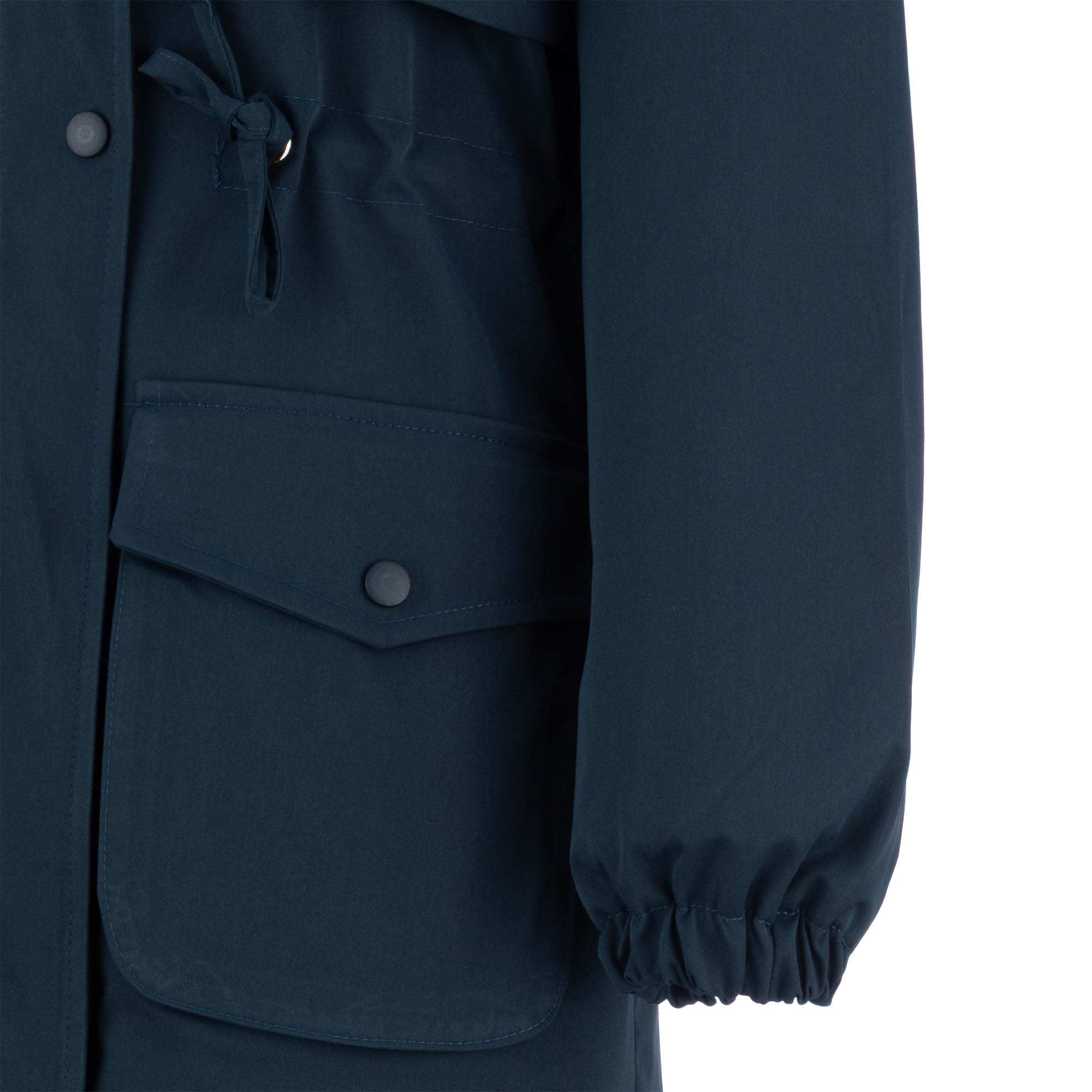 بارانی بلند زنانه سبز کله غازی مدل مهزین السانا Elsana کد 2321