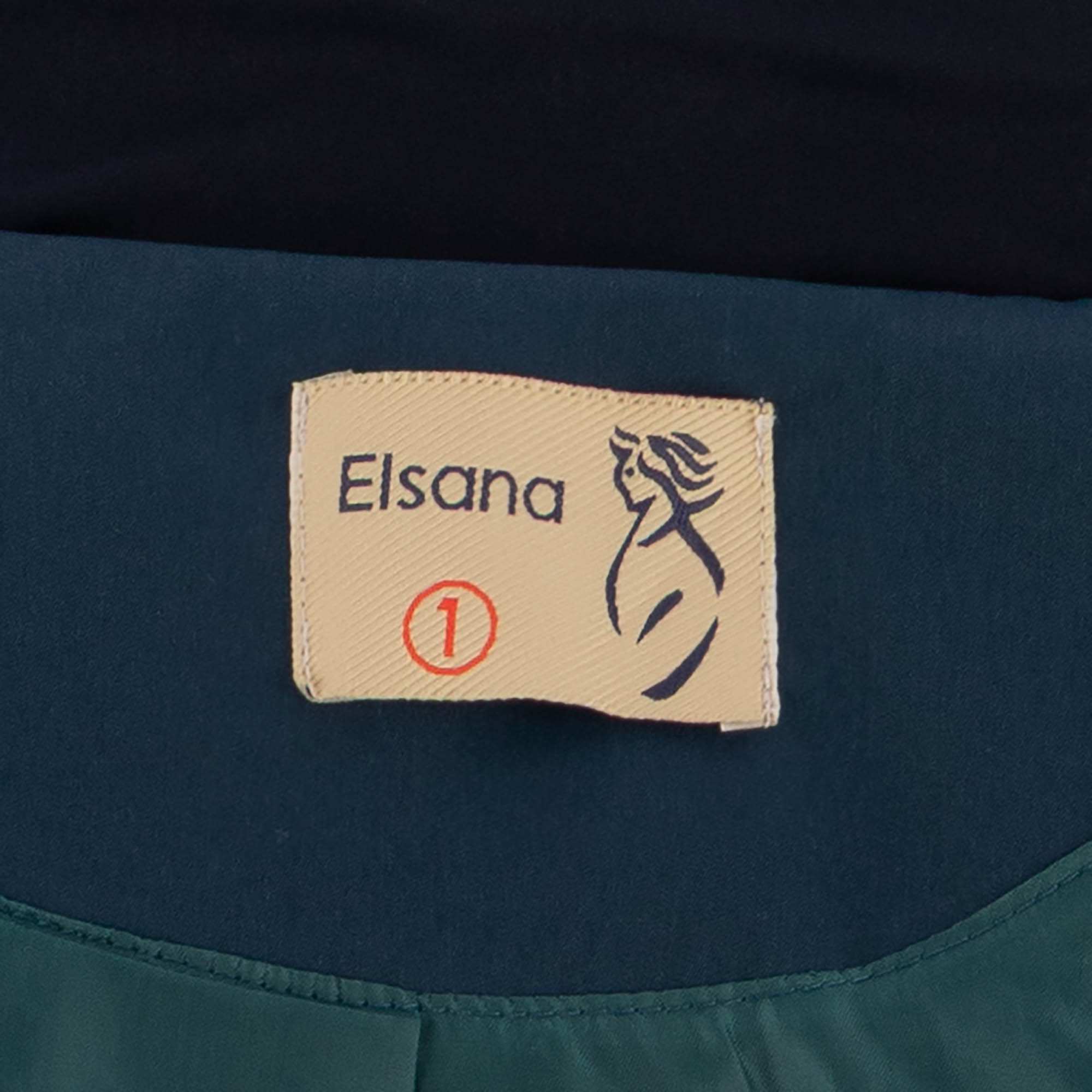 بارانی بلند زنانه سبز کله غازی مدل مهزین السانا Elsana کد 2321