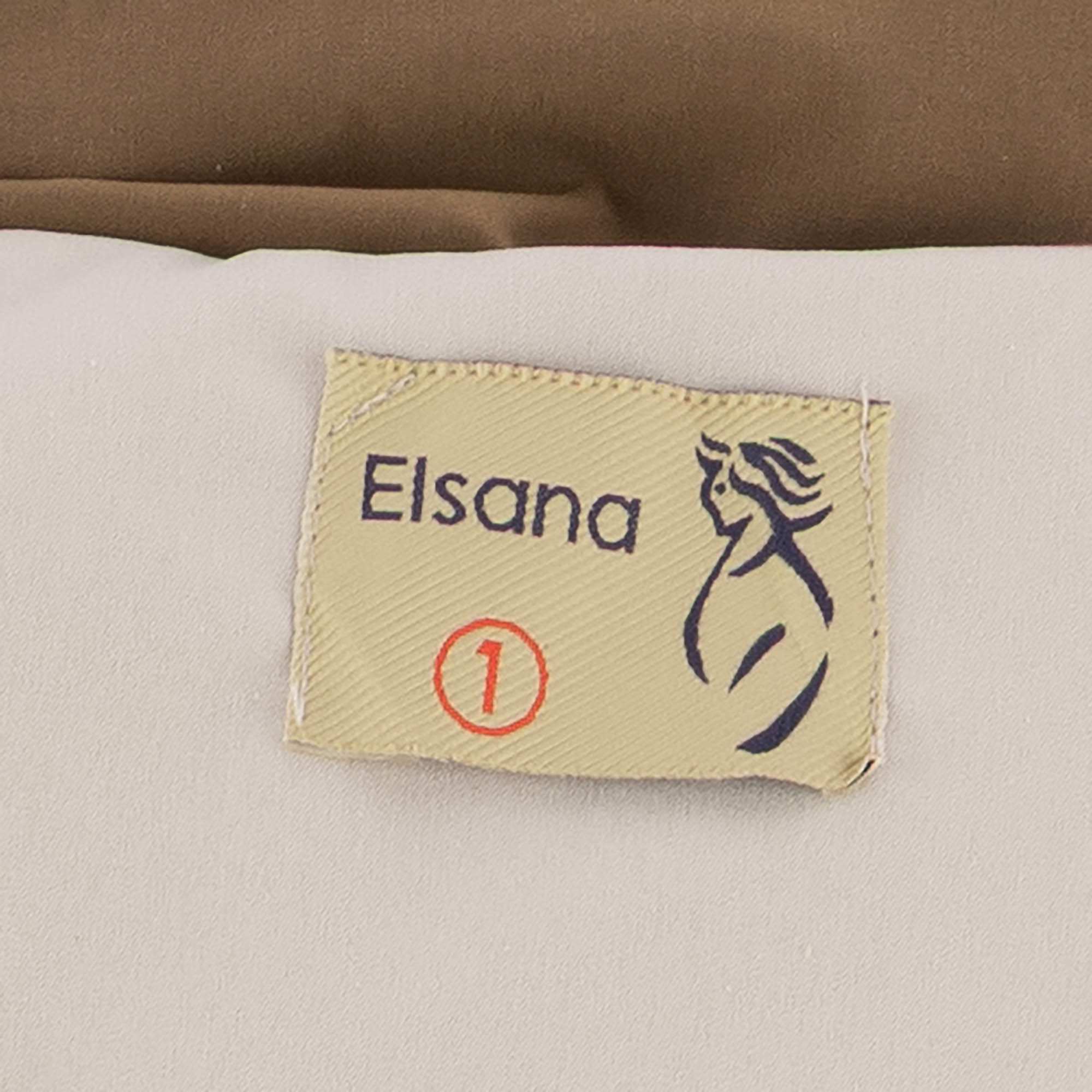 بارانی بلند زنانه استخوانی مدل مهزین السانا Elsana کد 2321