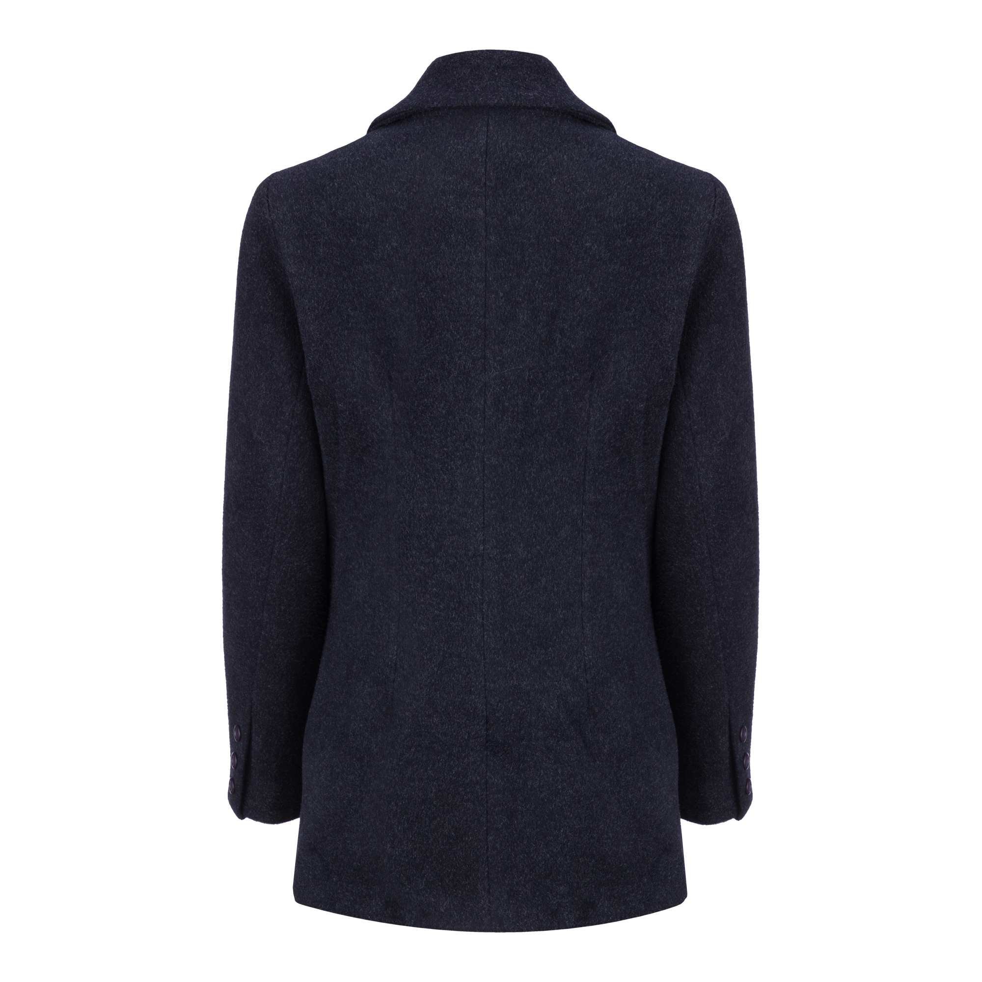 پالتو زنانه فوتر سرمه ای مدل ماه منیر السانا Elsana کد 2328