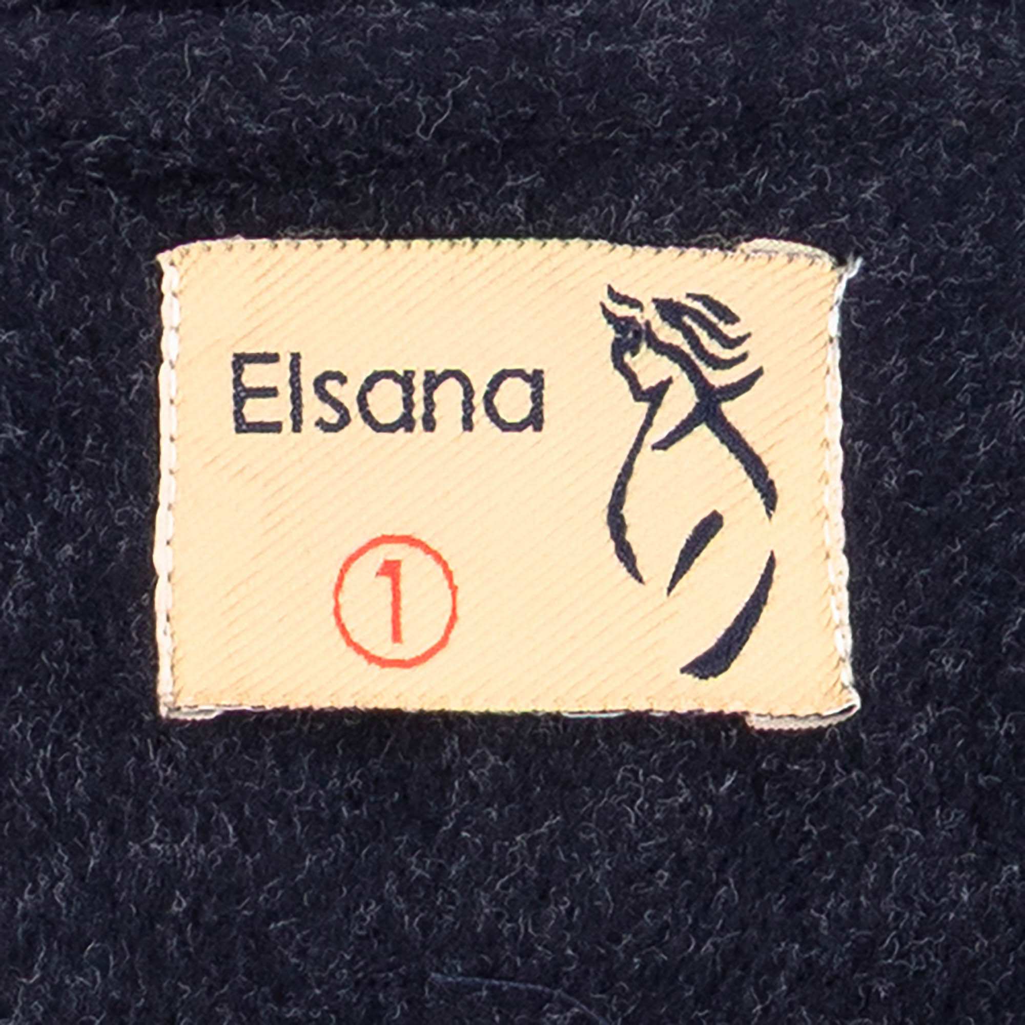 پالتو زنانه فوتر سرمه ای مدل ماه منیر السانا Elsana کد 2328