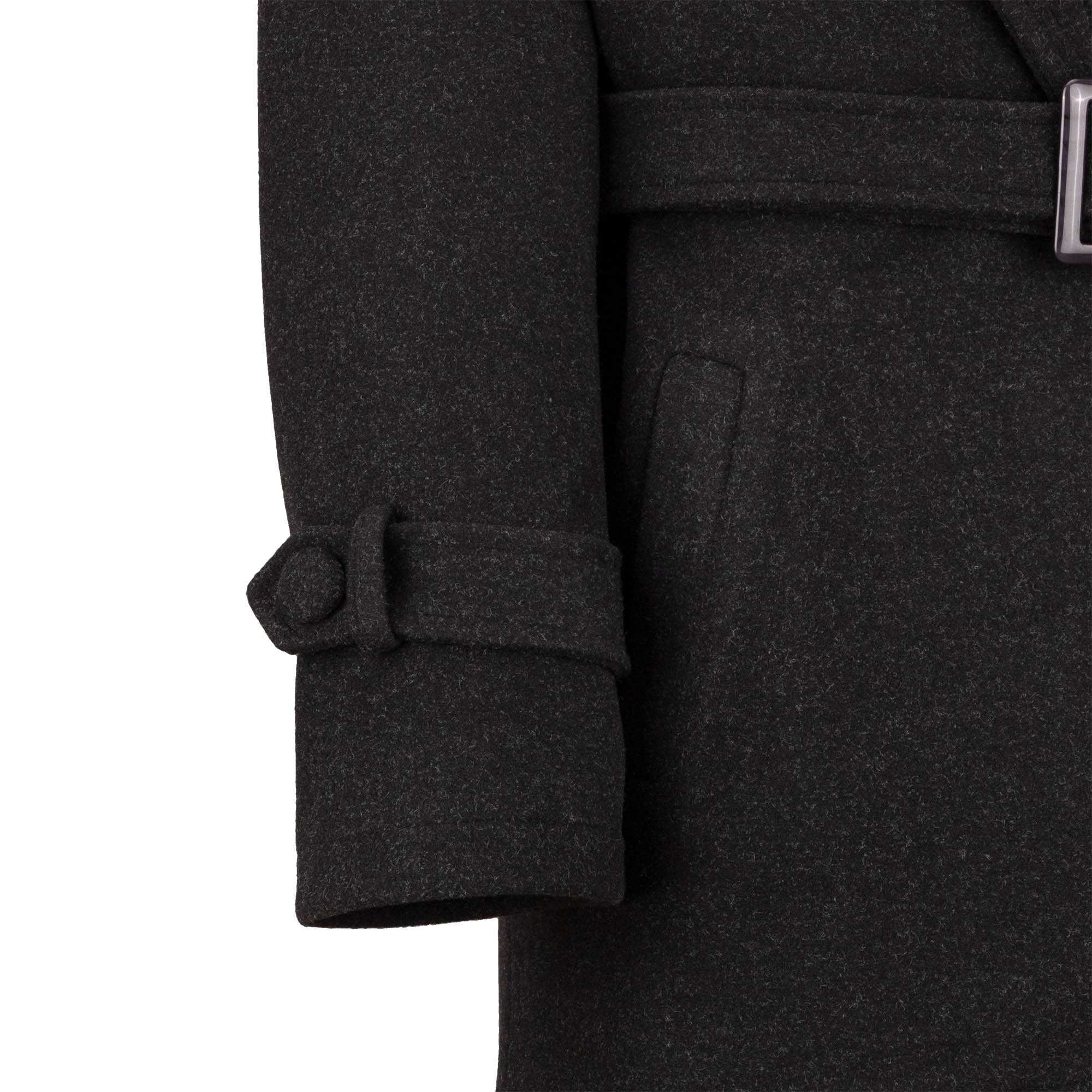 پالتو زنانه فوتر مشکی مدل نلین السانا Elsana کد 2329