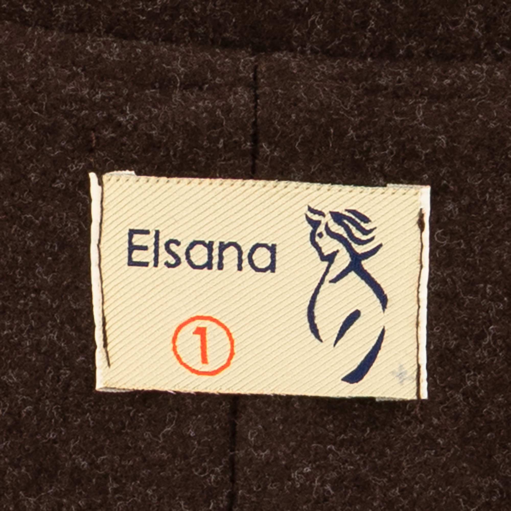 پالتو زنانه فوتر قهوه ای مدل نلین السانا Elsana کد 2329