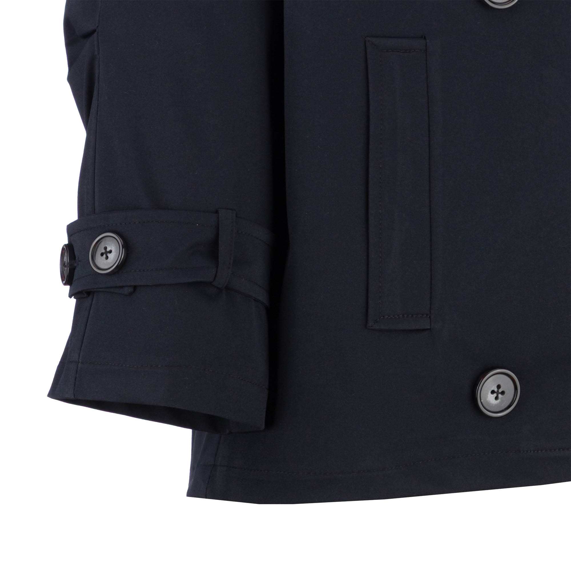 بارانی زنانه سرمه ای تیره مدل تیام السانا Elsana کد 2330