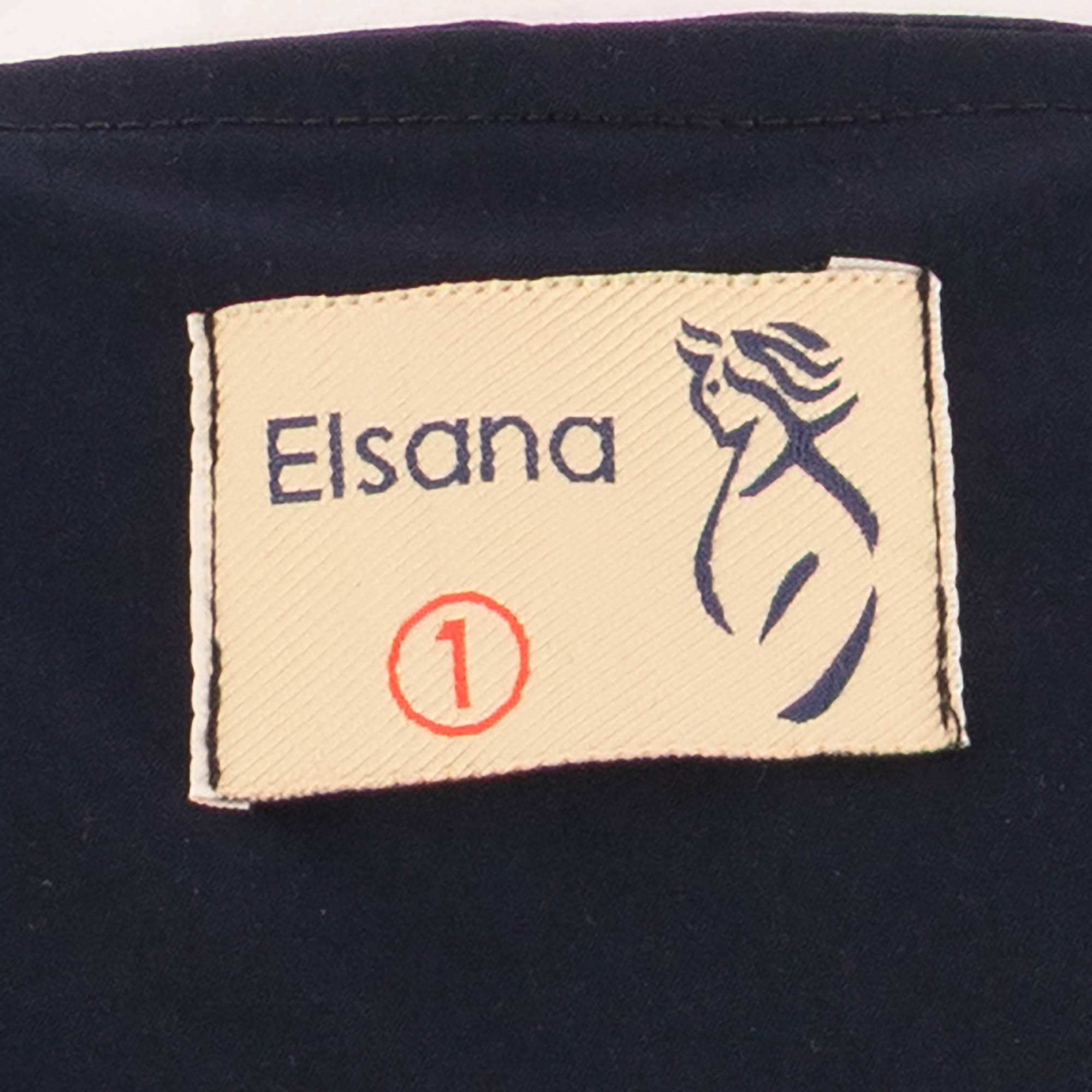 بارانی زنانه سرمه ای تیره مدل تیام السانا Elsana کد 2330