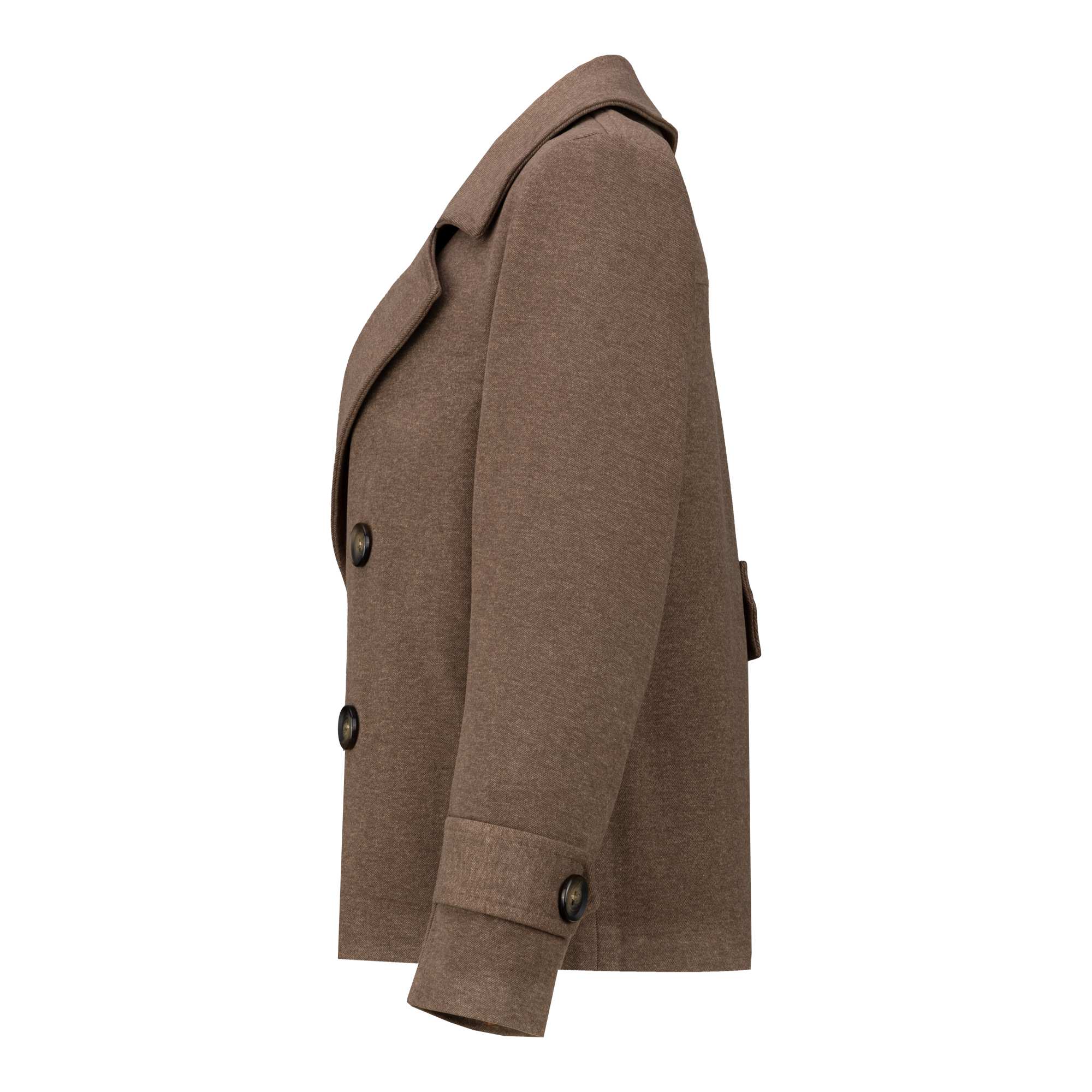 پالتو زنانه شکلاتی مدل مرجانه السانا Elsana کد 2332