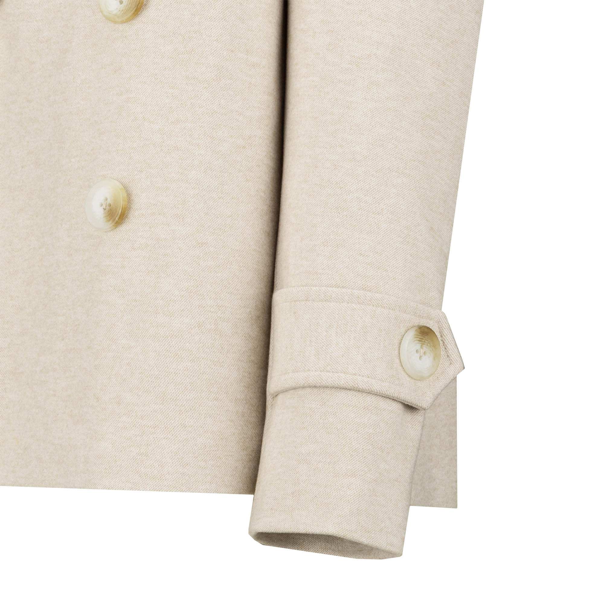 پالتو زنانه شیری مدل مرجانه السانا Elsana کد 2332