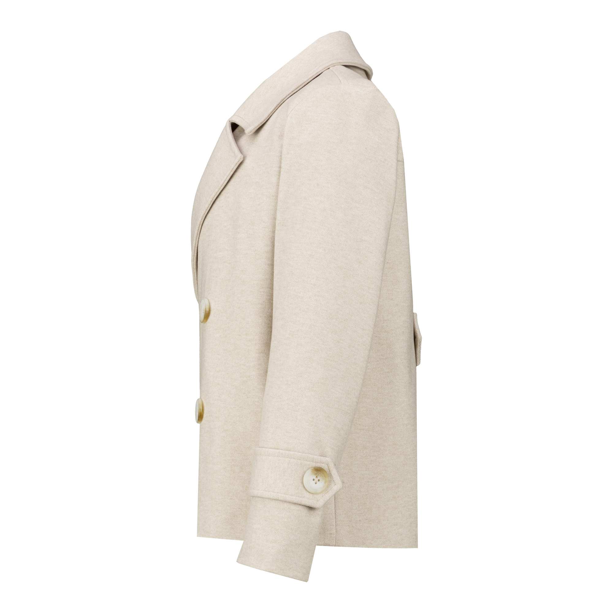 پالتو زنانه شیری مدل مرجانه السانا Elsana کد 2332