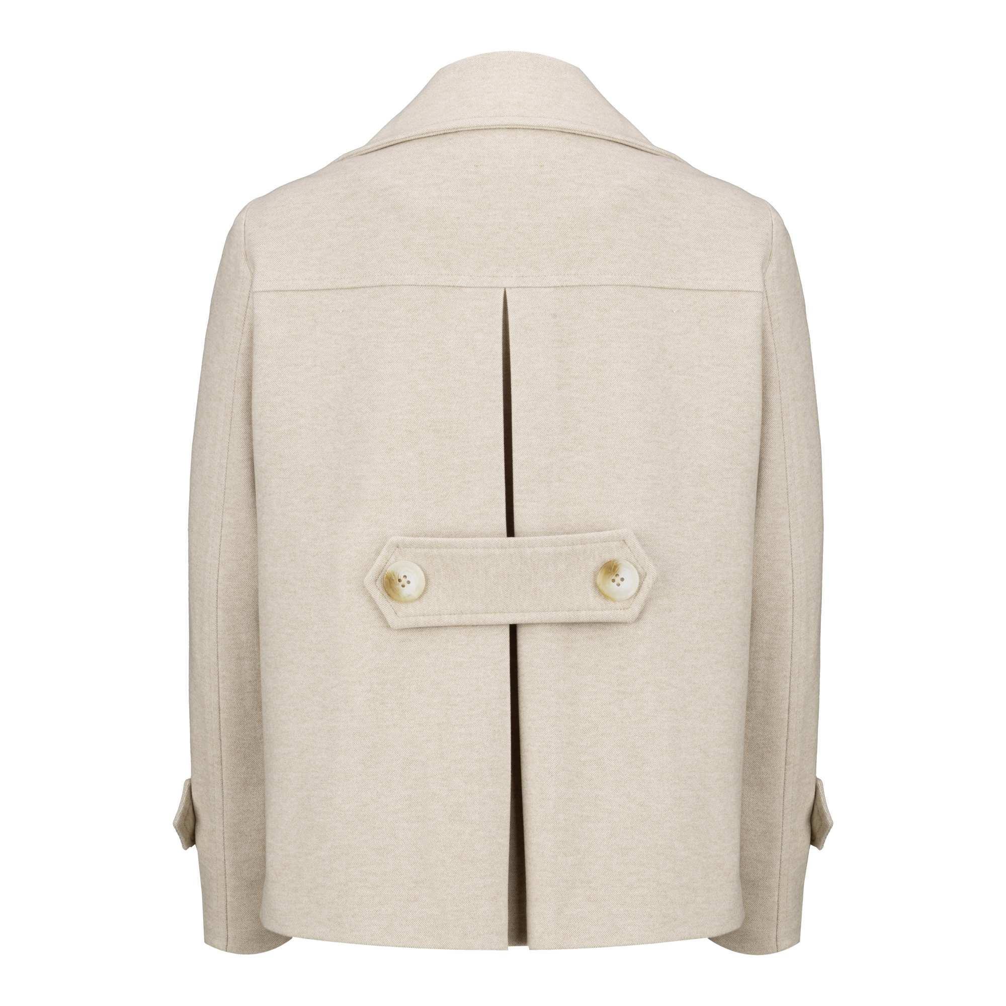 پالتو زنانه شیری مدل مرجانه السانا Elsana کد 2332