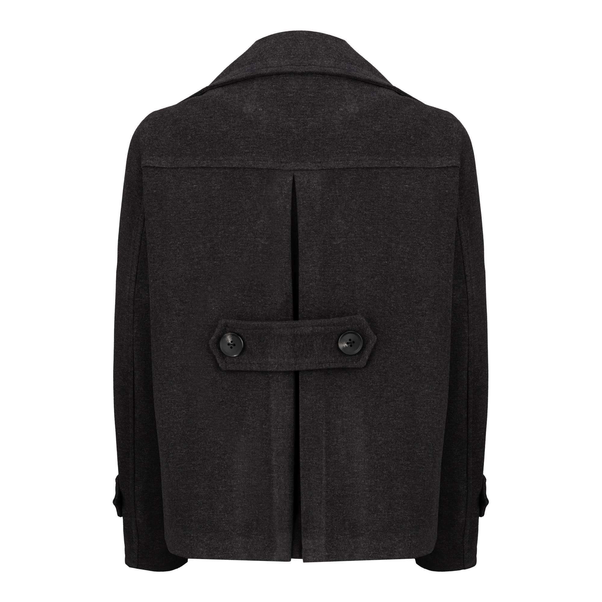 پالتو زنانه زغالی مدل مرجانه السانا Elsana کد 2332