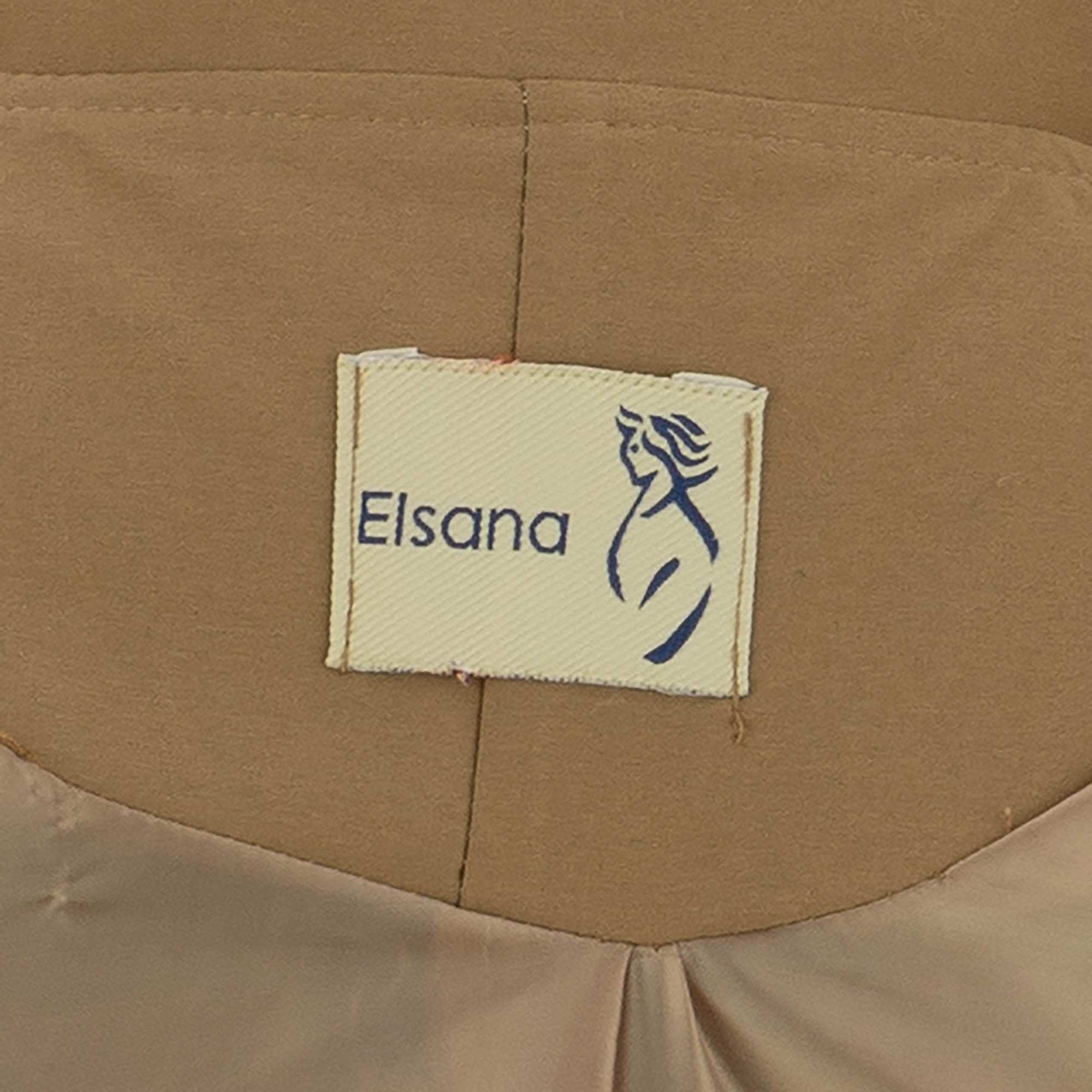 بارانی بلند زنانه موکایی مدل شهلا السانا Elsana کد 2333