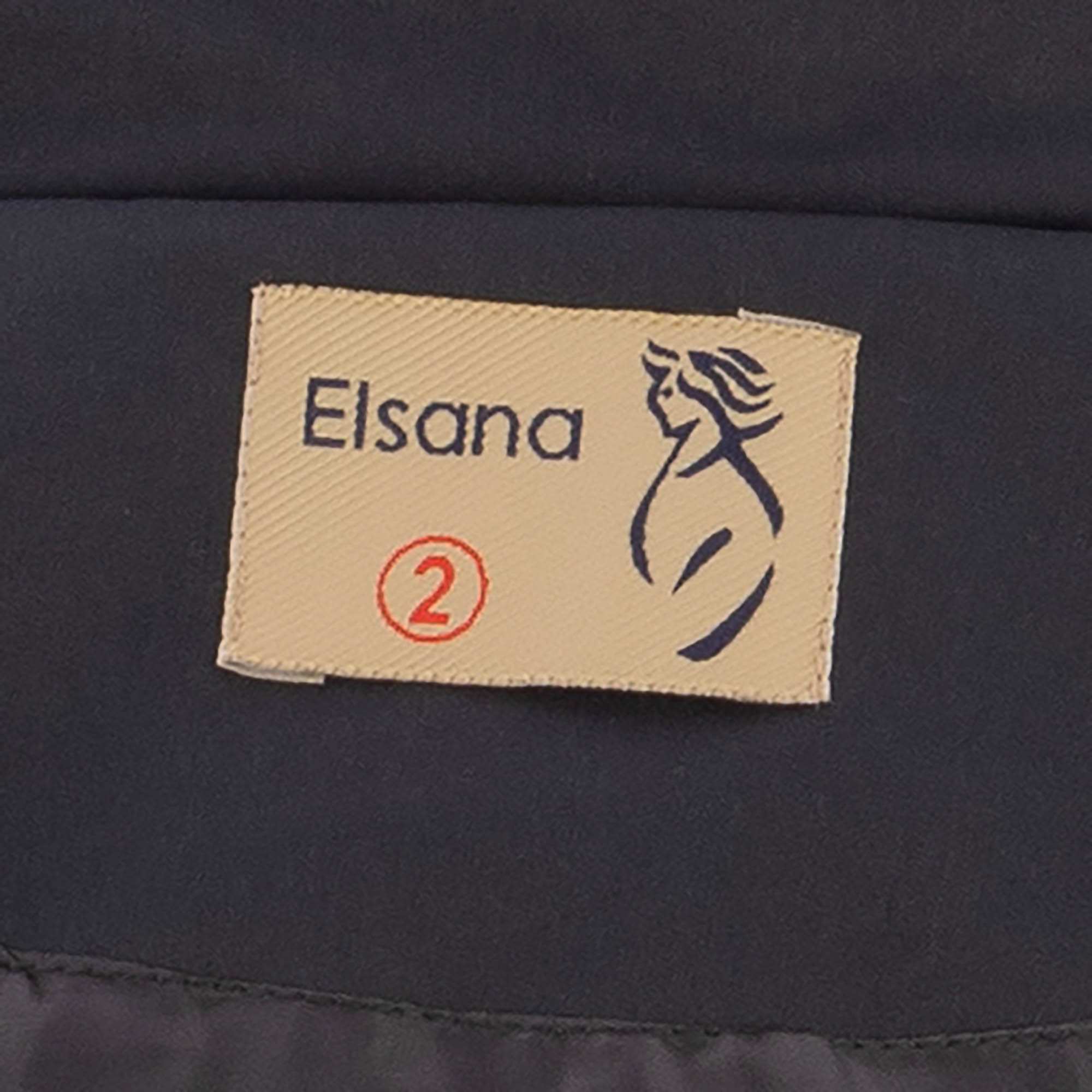 بارانی بلند زنانه نوک مدادی مدل شعله السانا Elsana کد 2334