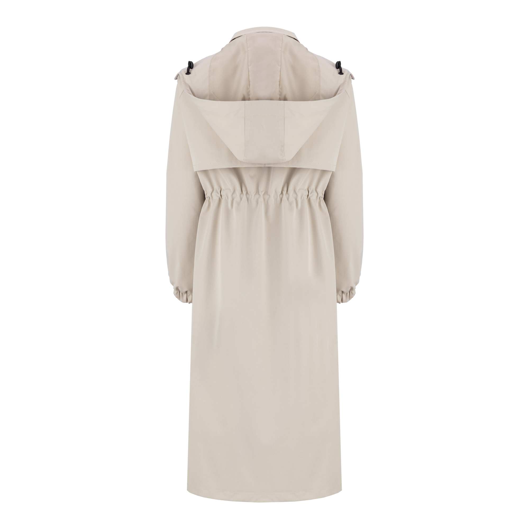 بارانی بلند زنانه استخوانی مدل شعله السانا Elsana کد 2334