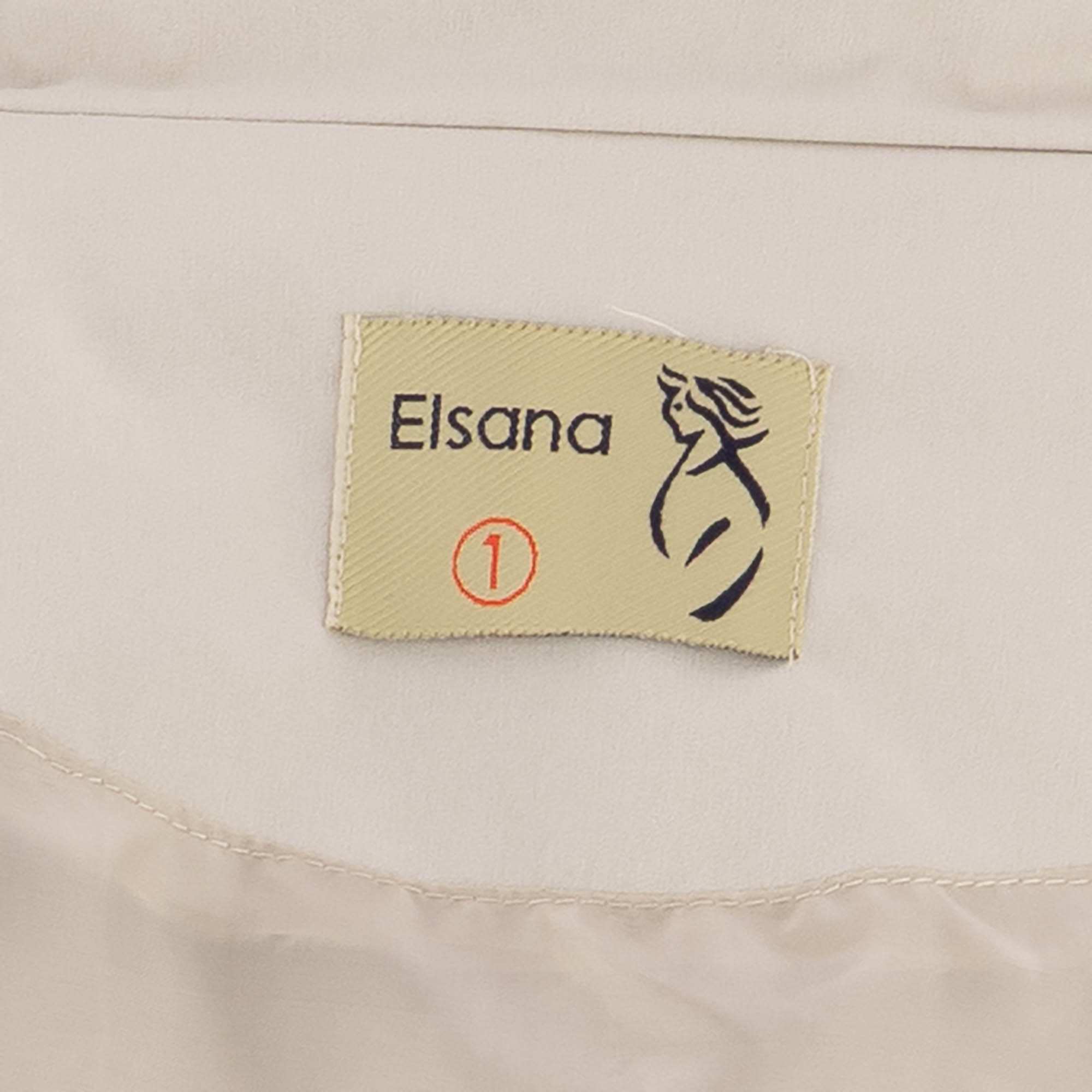 بارانی بلند زنانه استخوانی مدل شعله السانا Elsana کد 2334