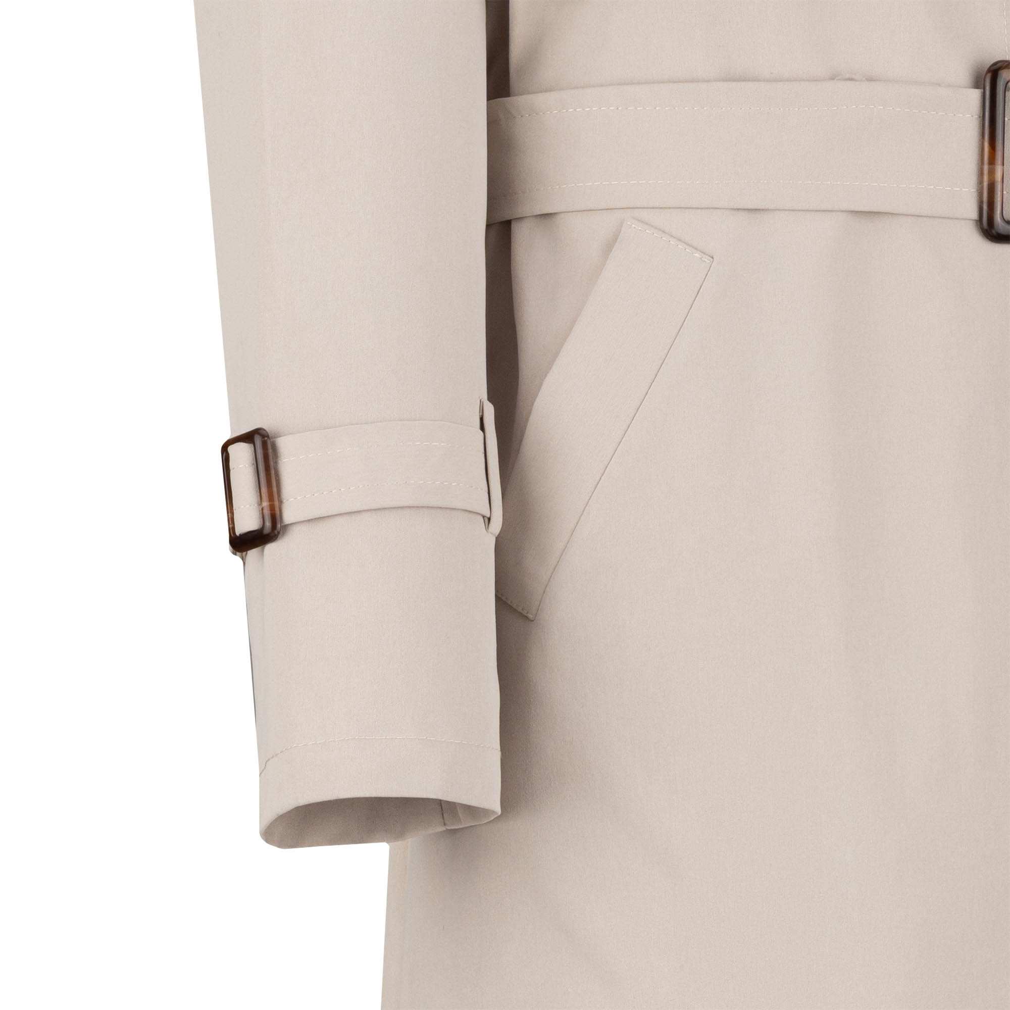 بارانی بلند زنانه استخوانی مدل نازانه السانا Elsana کد 2335