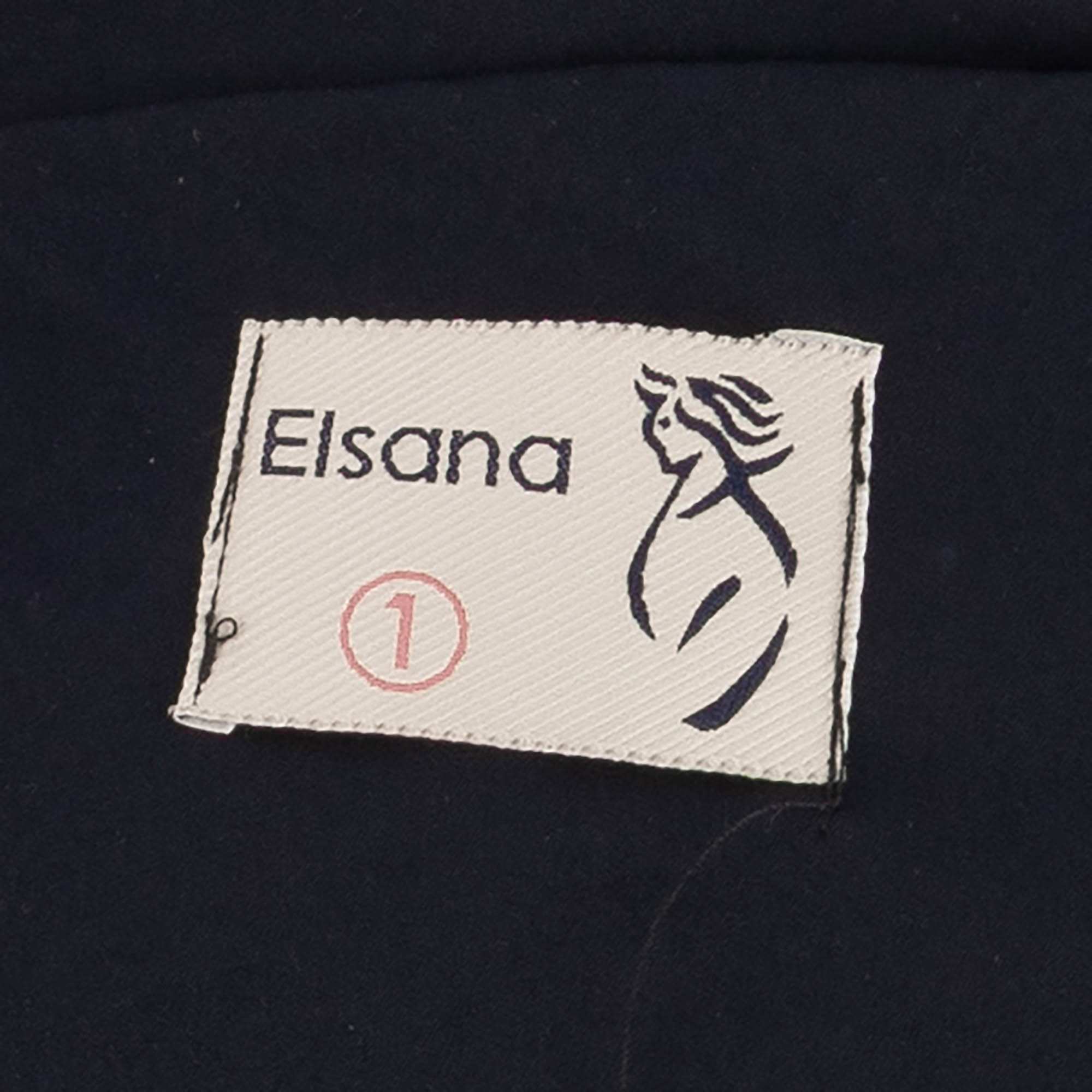 بارانی زنانه کلاه دار سرمه ای تیره مدل سیبا السانا Elsana کد 2337