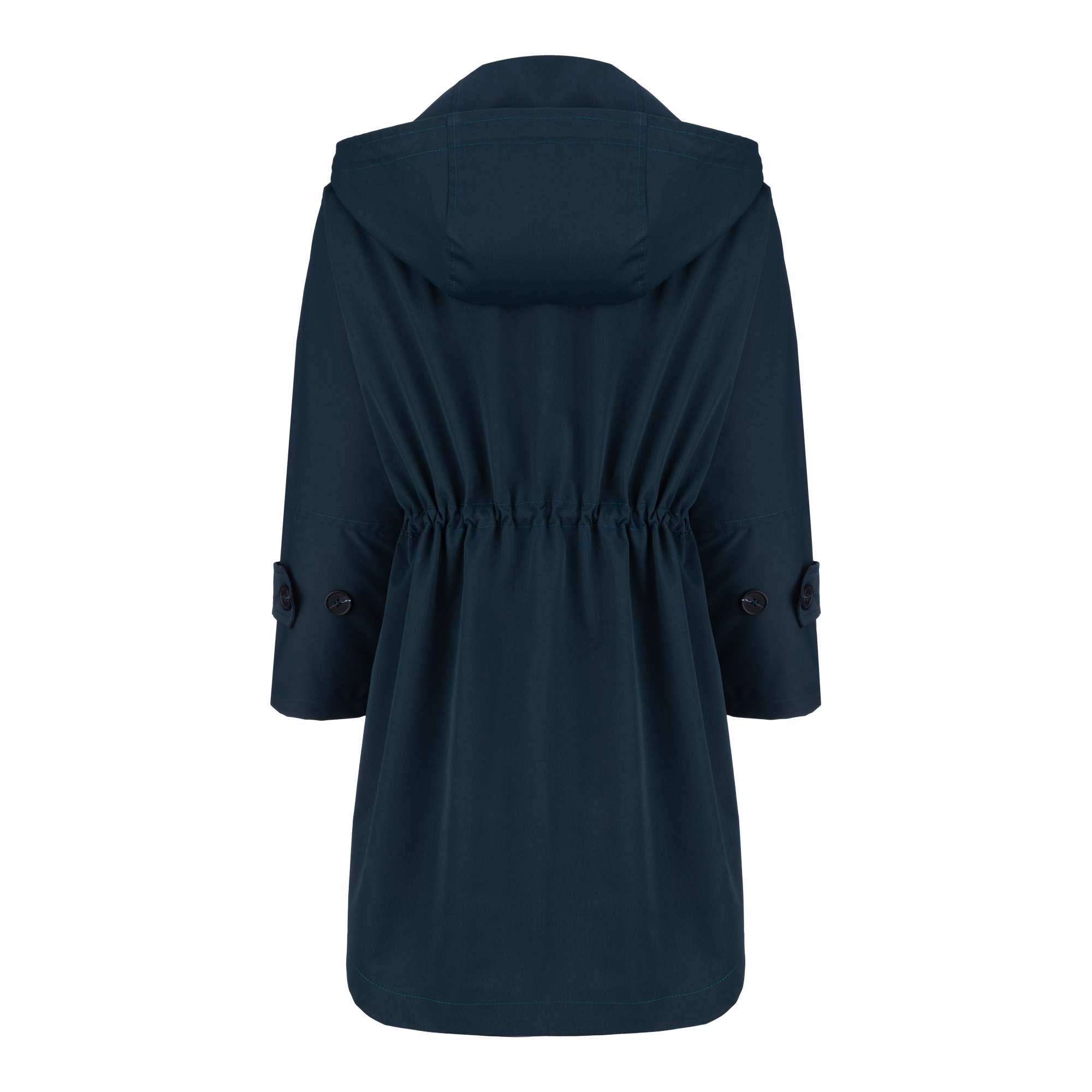 بارانی زنانه کلاه دار سبز کله غازی مدل سیبا السانا Elsana کد 2337