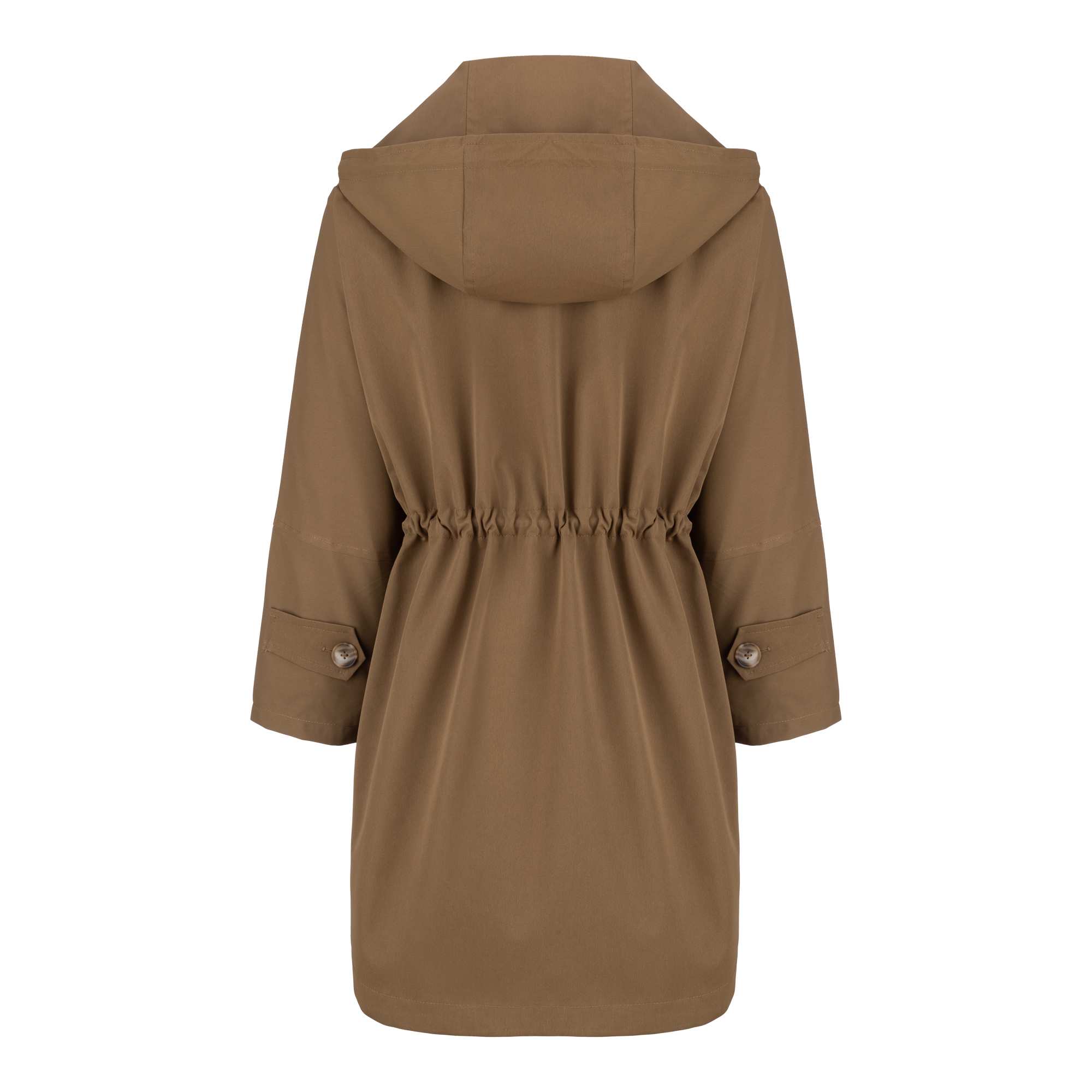 بارانی زنانه کلاه دار موکایی مدل سیبا السانا Elsana کد 2337