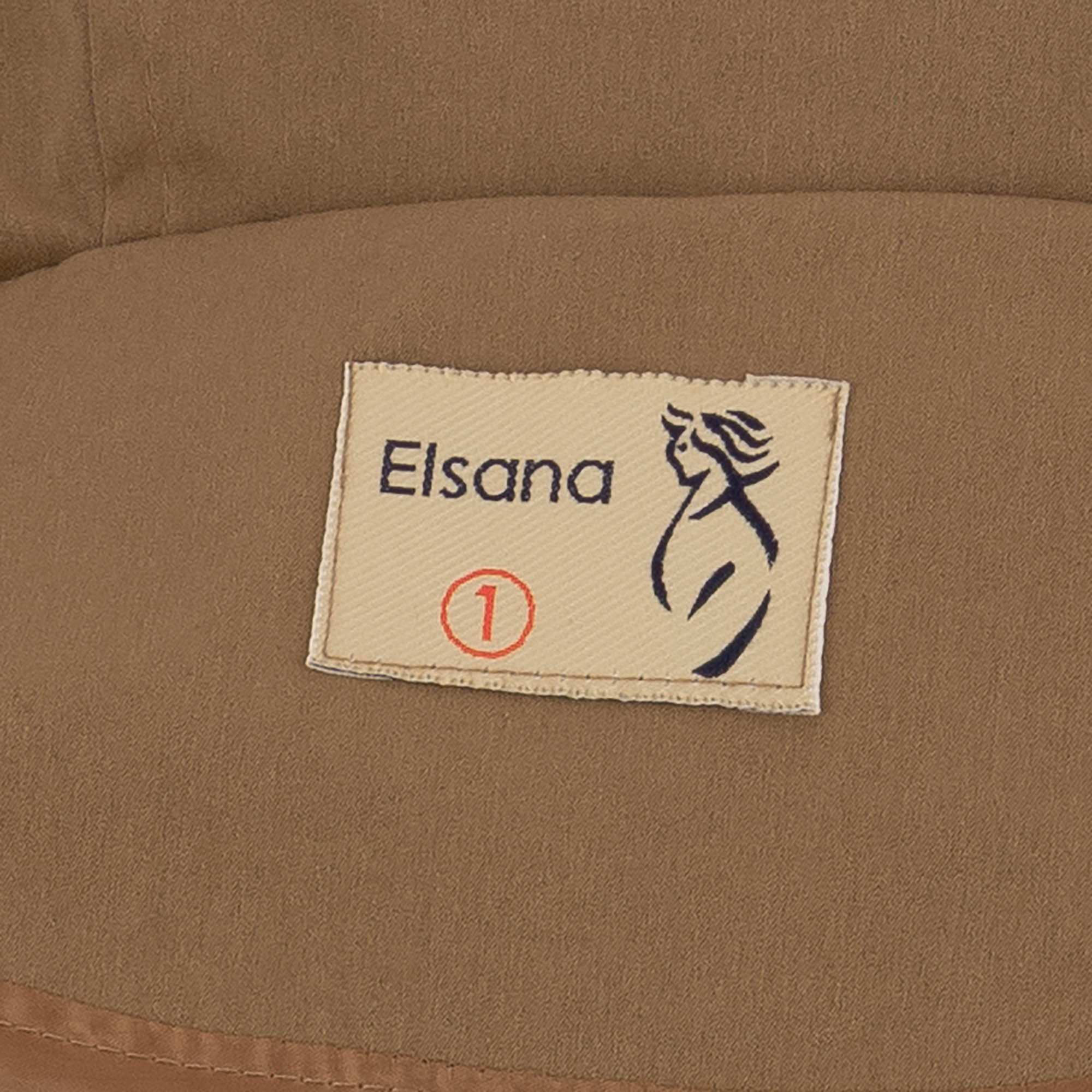 بارانی زنانه کلاه دار موکایی مدل سیبا السانا Elsana کد 2337