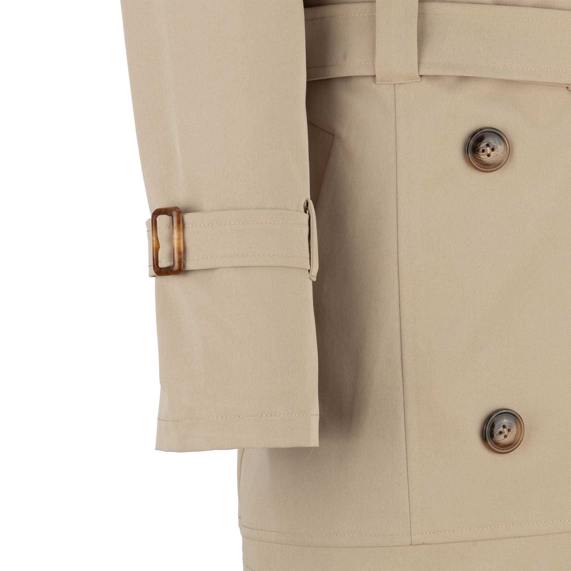 بارانی زنانه کرم مدل پوپر السانا Elsana کد 2338