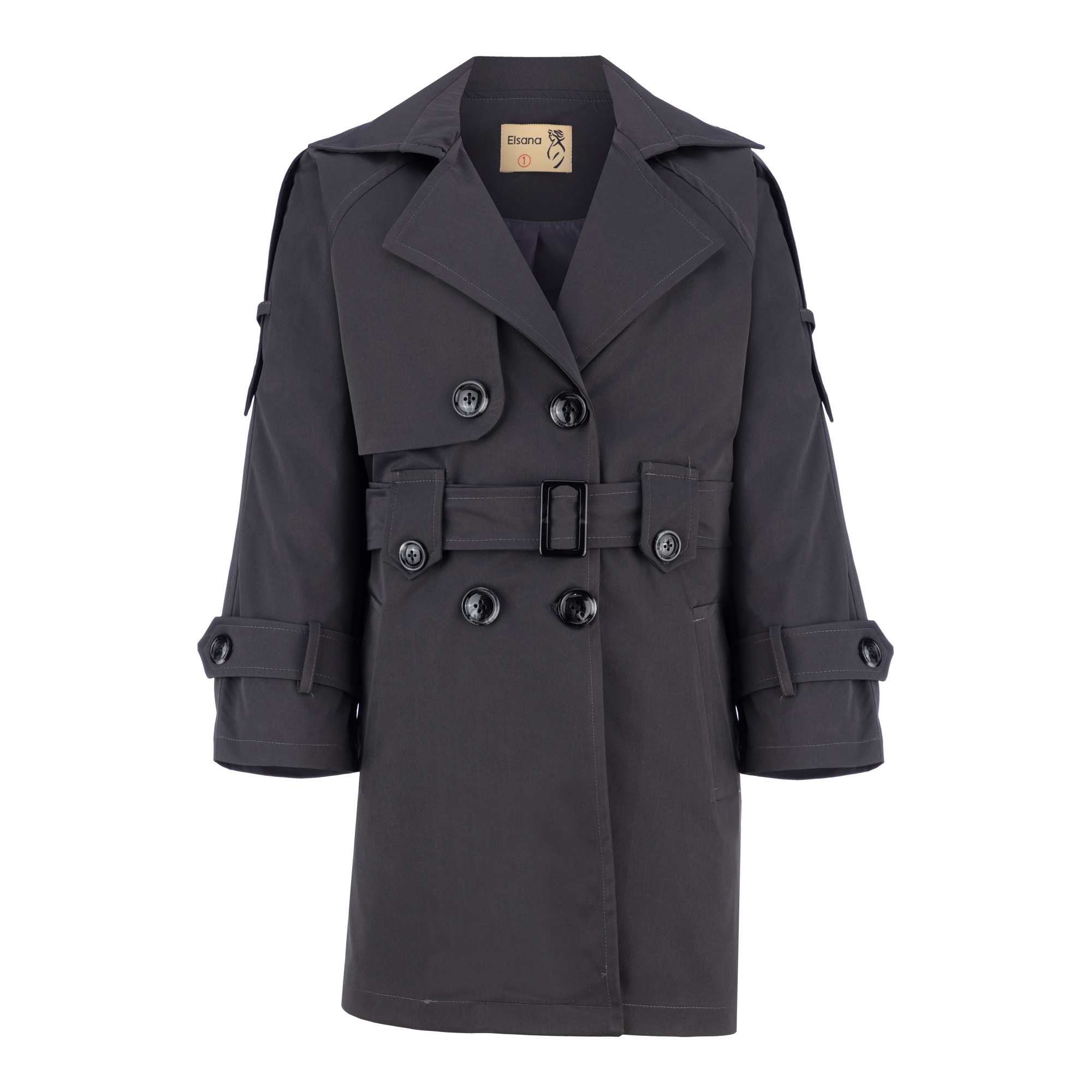 بارانی زنانه نوک مدادی مدل چیترا السانا Elsana کد 2339