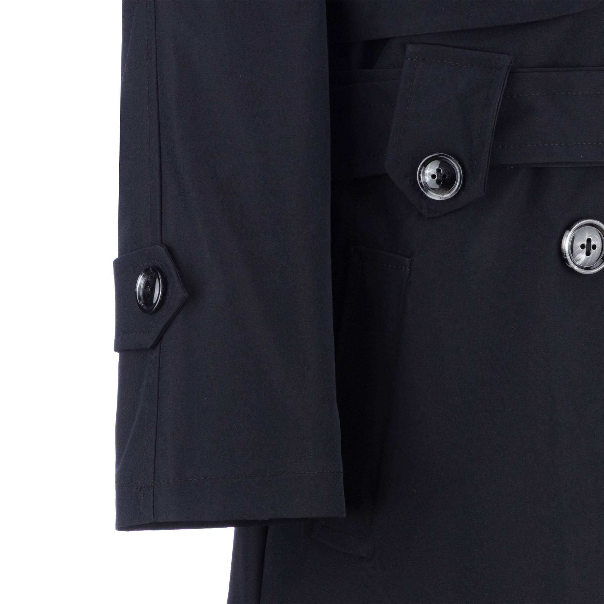 بارانی زنانه سرمه ای تیره مدل چیترا السانا Elsana کد 2339