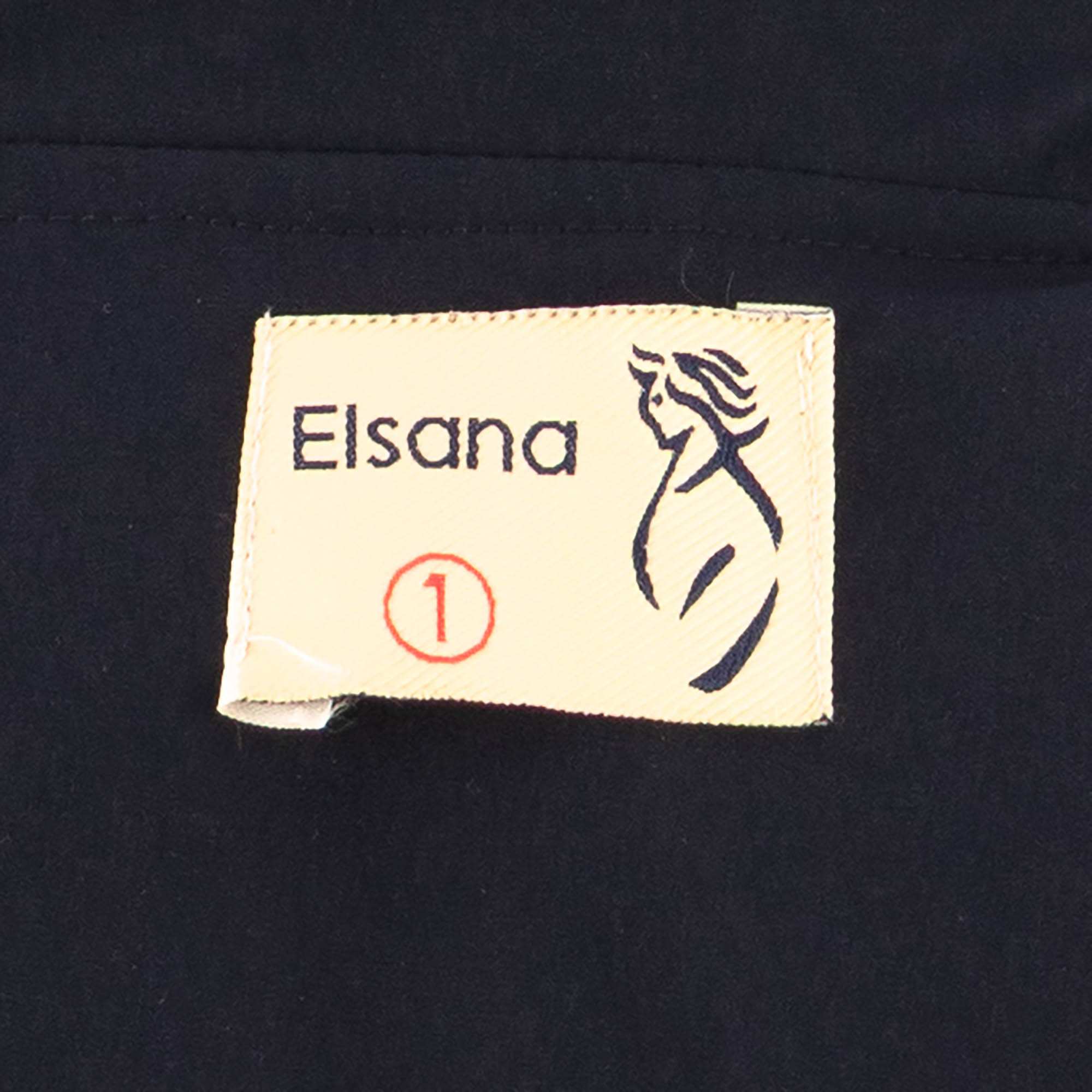 بارانی زنانه سرمه ای تیره مدل چیترا السانا Elsana کد 2339