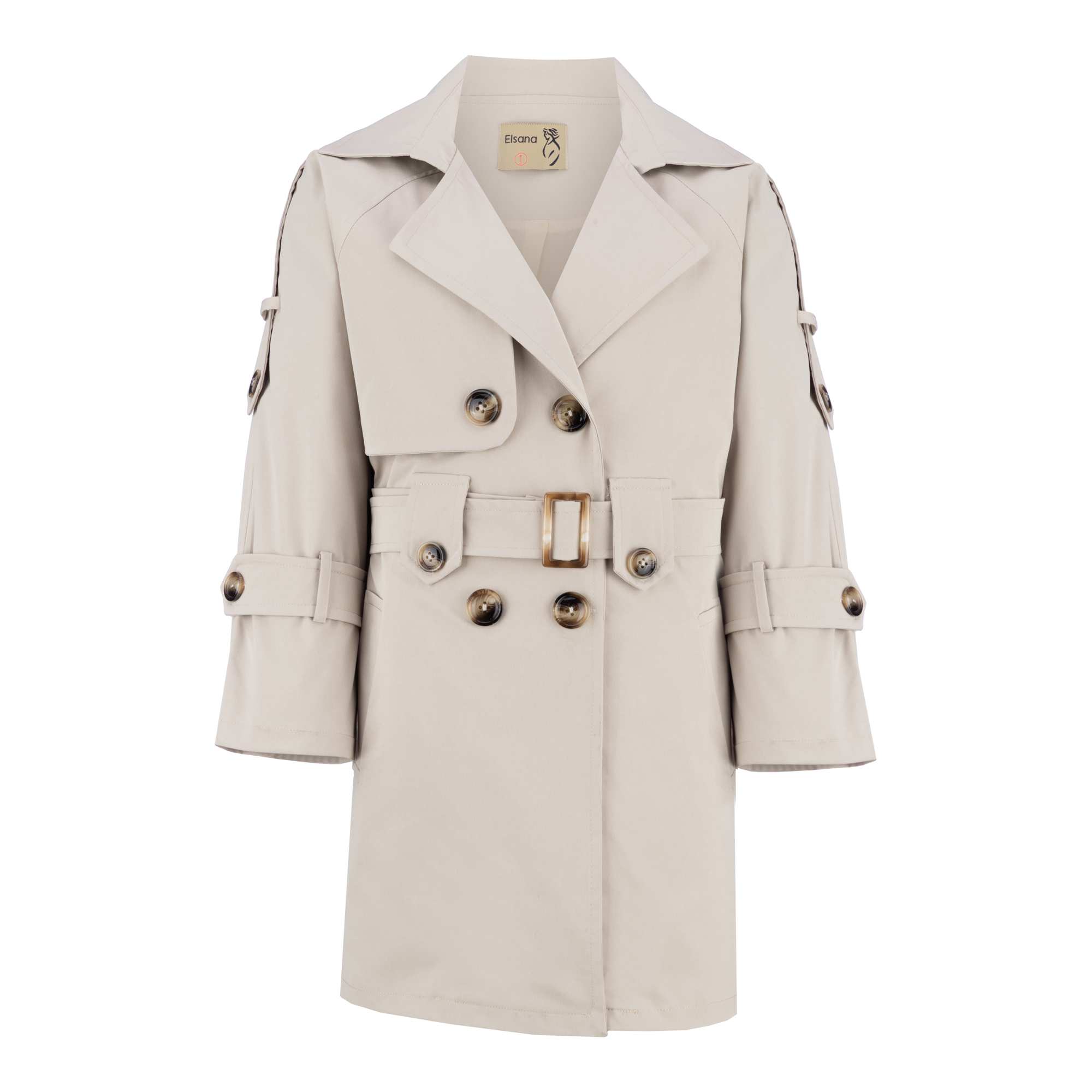 بارانی زنانه استخوانی مدل چیترا السانا Elsana کد 2339