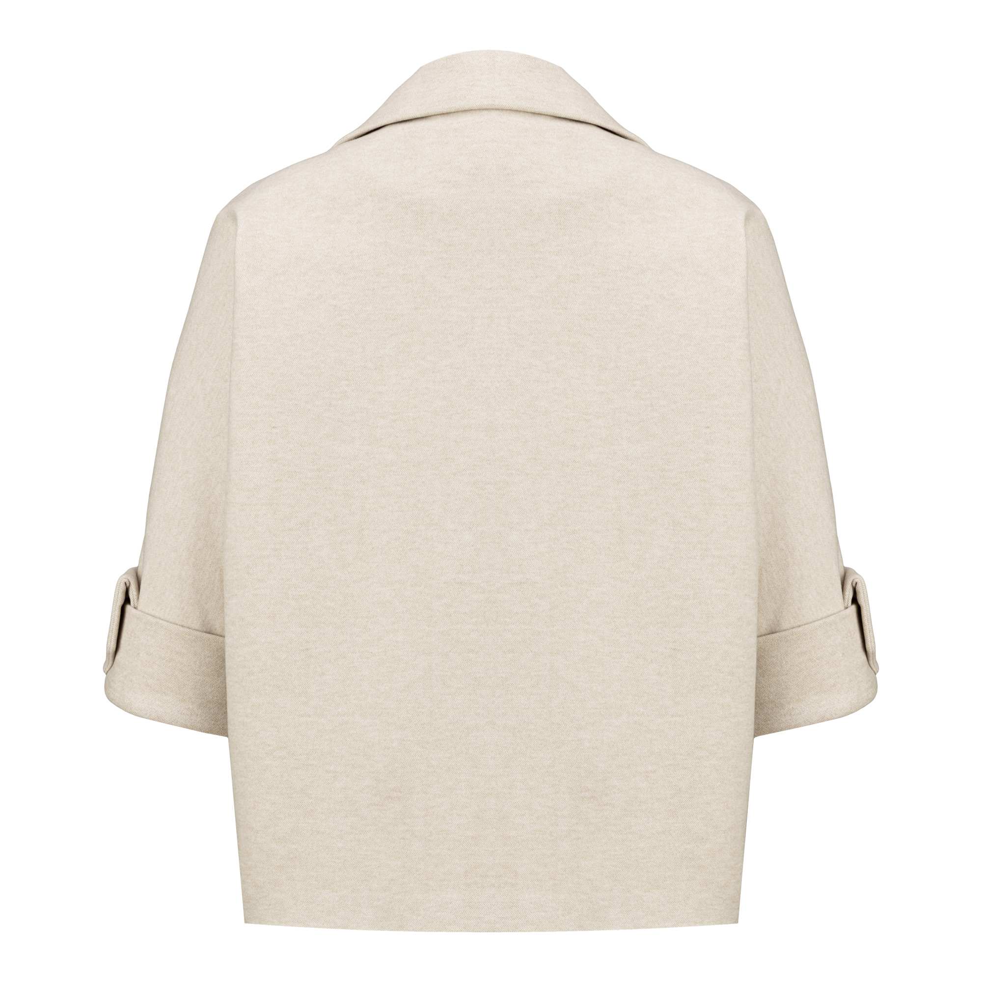 پالتو زنانه فوتر کرم مدل پرندیس السانا Elsana کد 2340