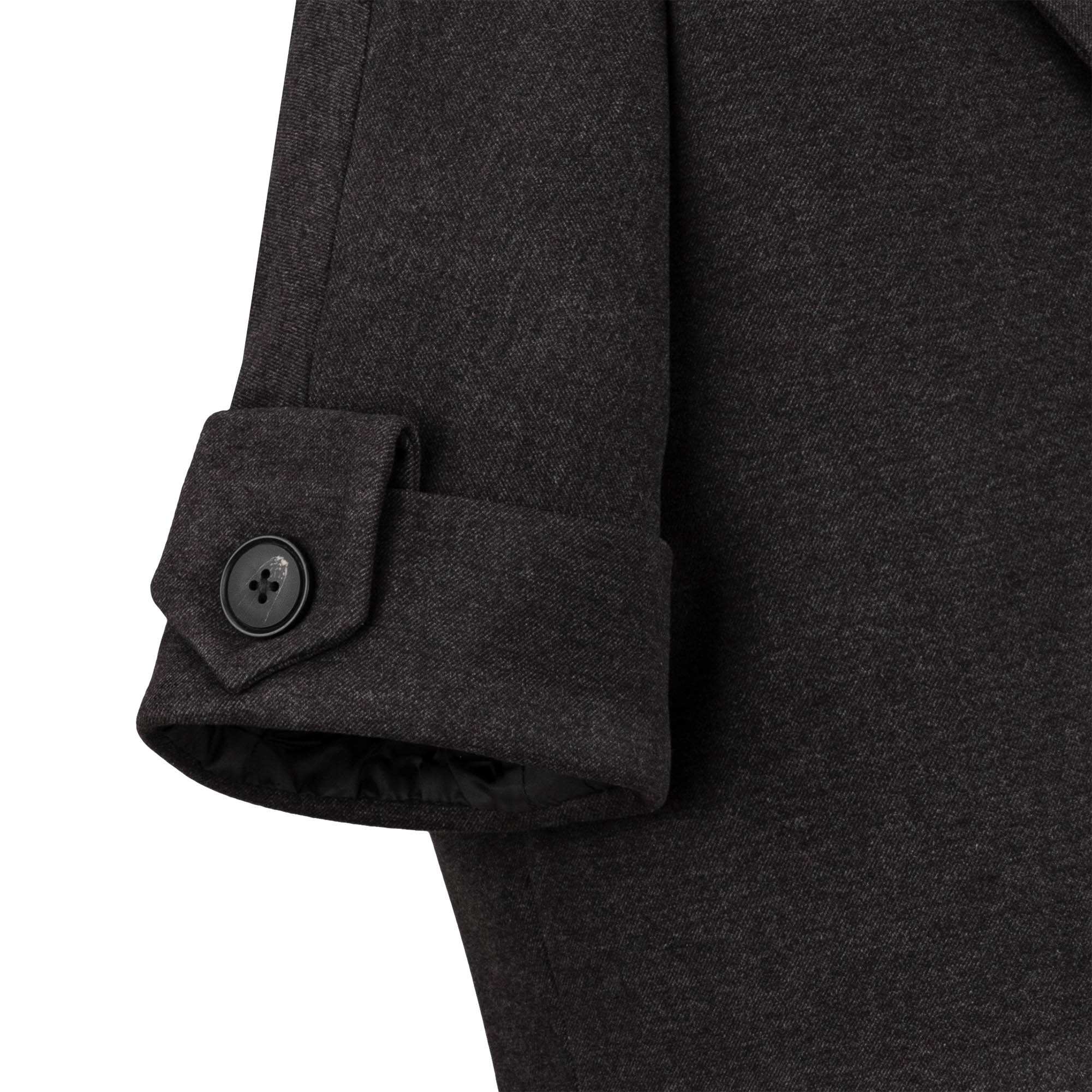 پالتو زنانه فوتر زغالی مدل پرندیس السانا Elsana کد 2340