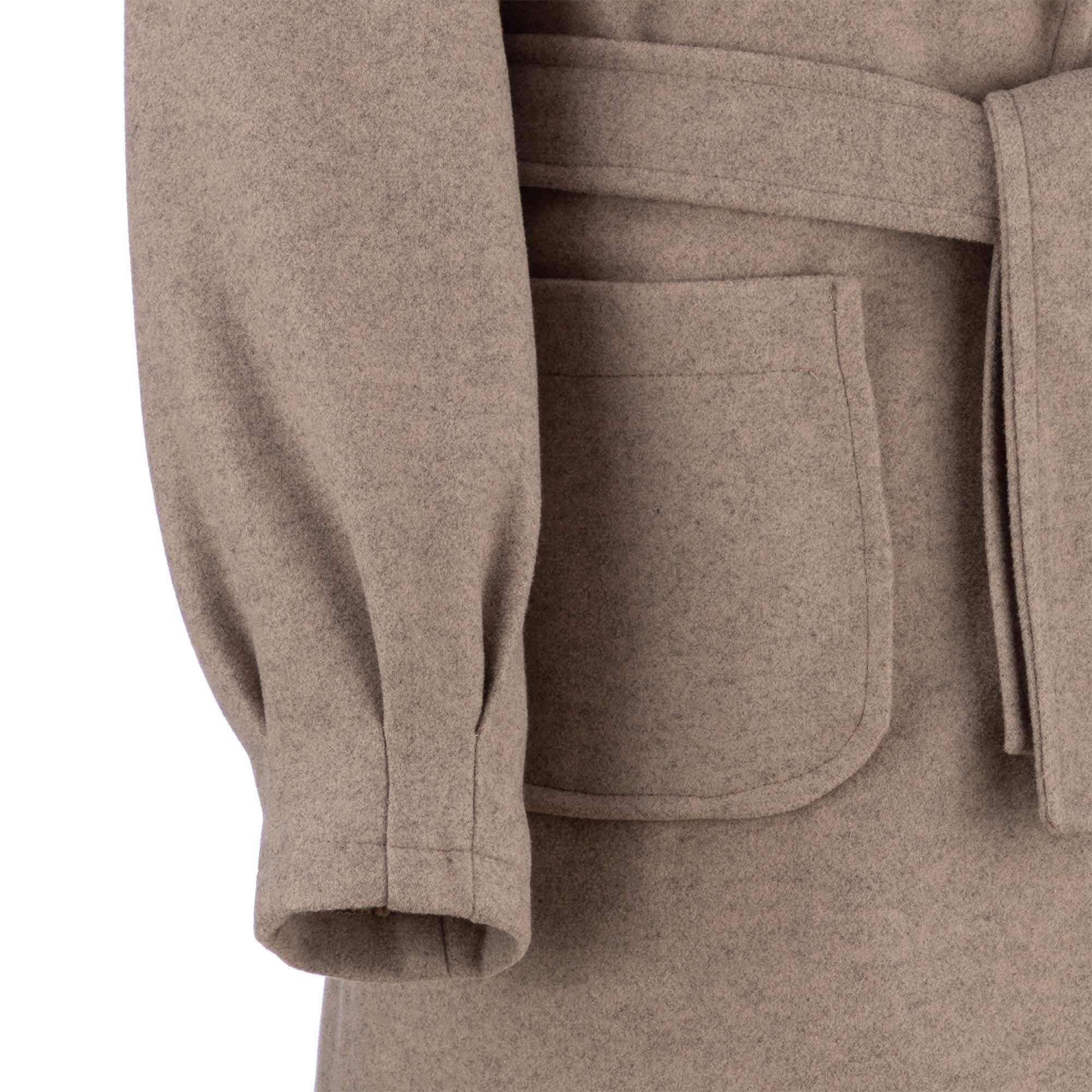 پالتو زنانه فوتر نسکافه ای مدل ساواش السانا Elsana کد 2342