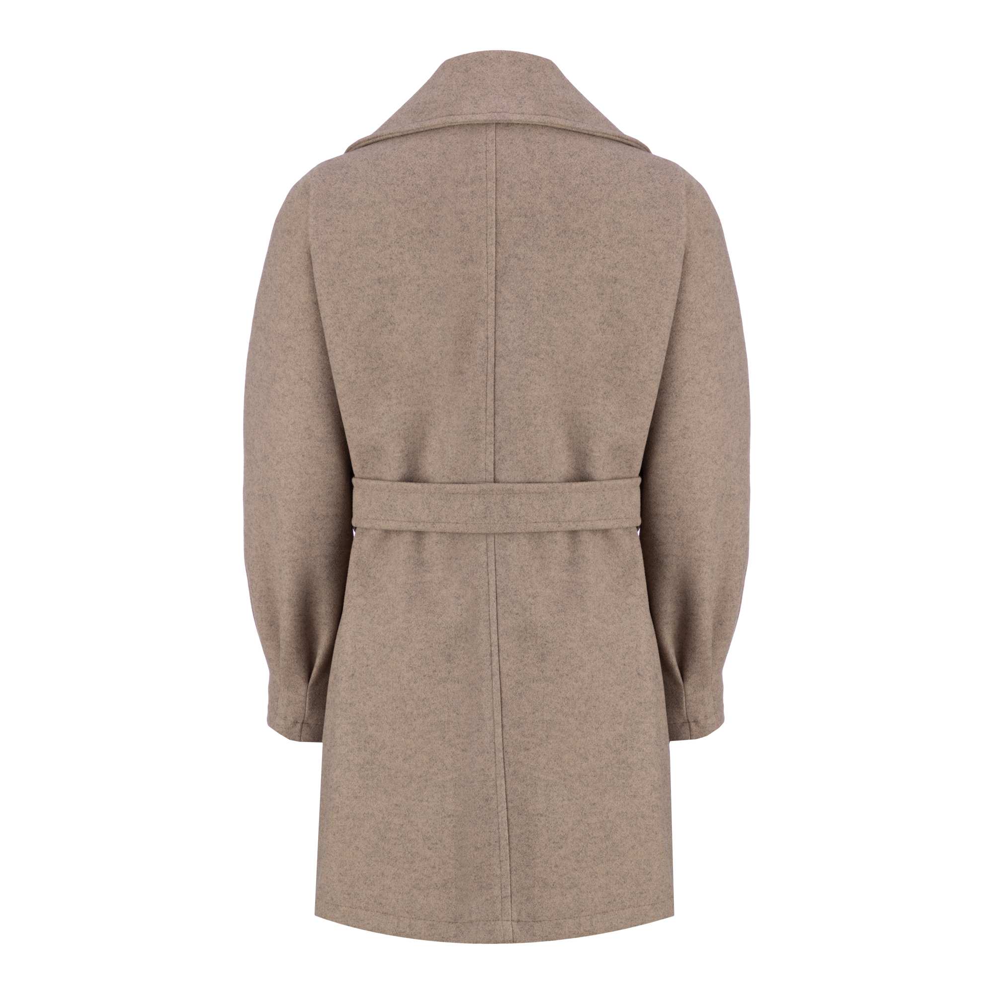 پالتو زنانه فوتر نسکافه ای مدل ساواش السانا Elsana کد 2342