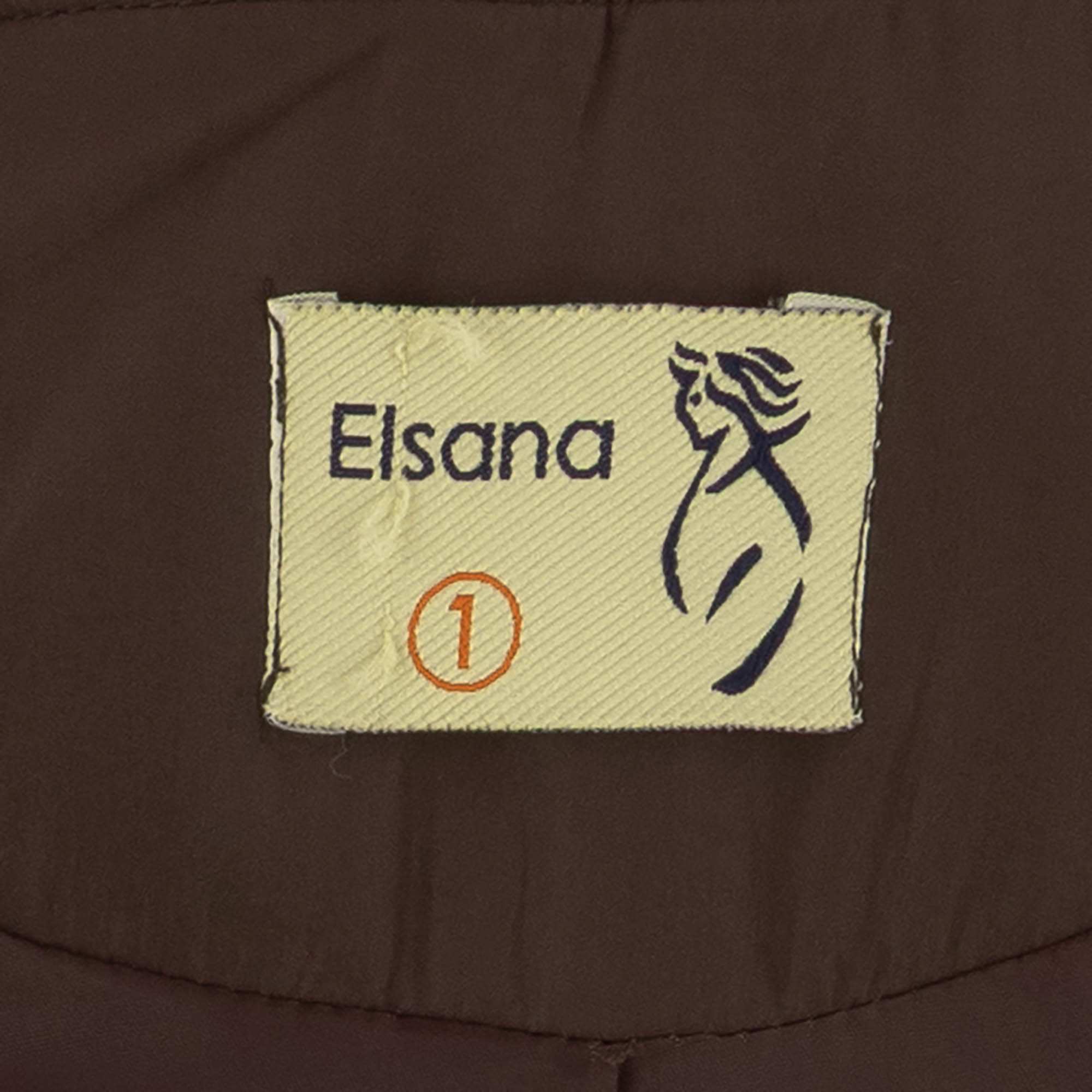 بامبر جکت زنانه قهوه ای مدل الوان السانا Elsana کد 2345