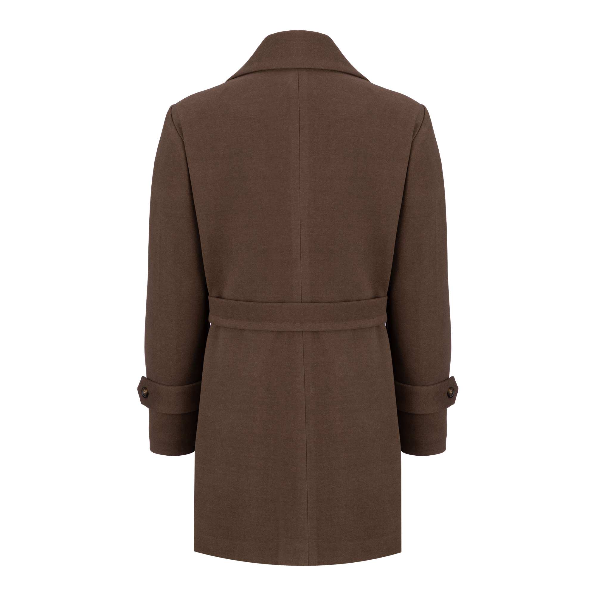 پالتو زنانه فوتر قهوه ای مدل دانهیل السانا Elsana کد 2346