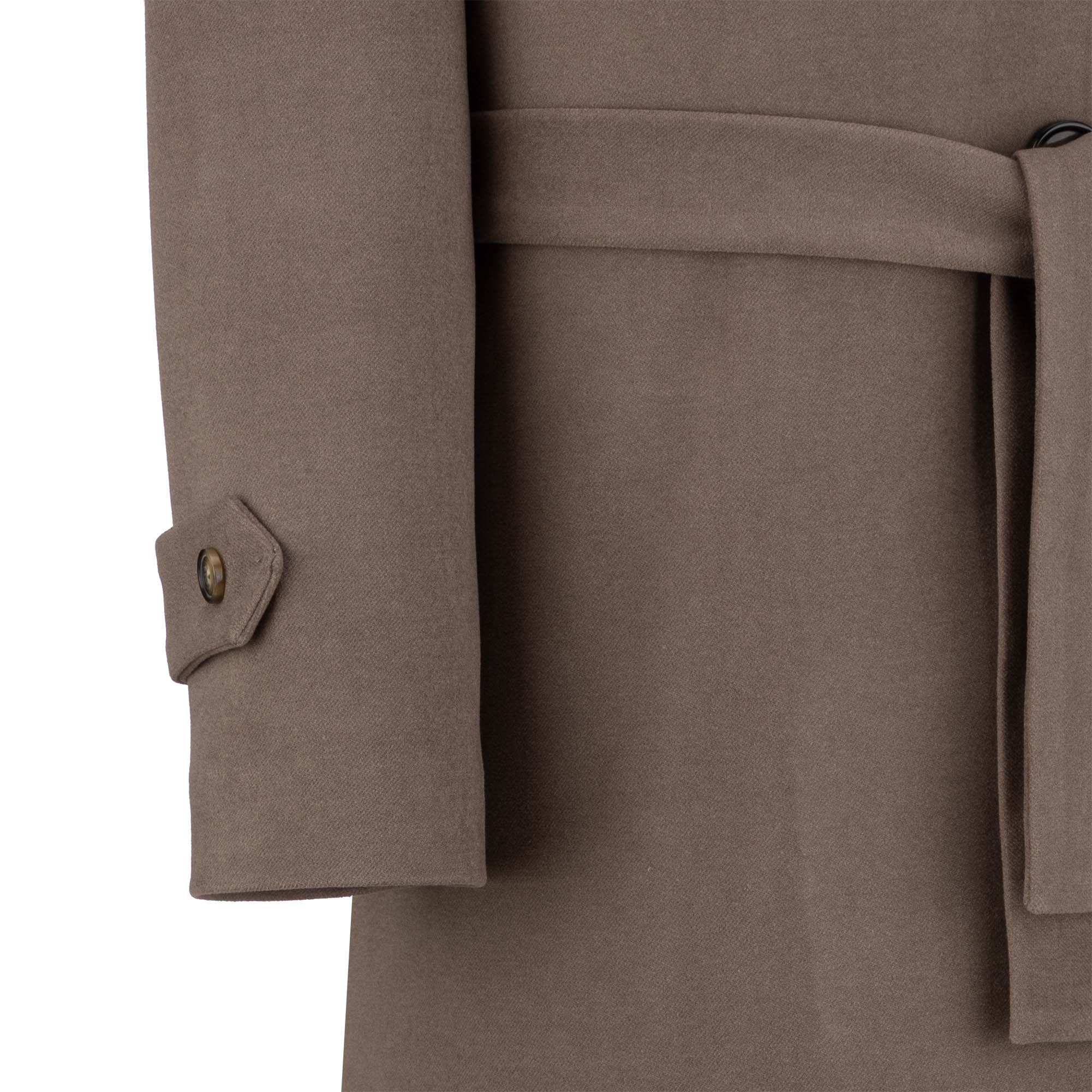 پالتو زنانه فوتر شکلاتی مدل دانهیل السانا Elsana کد 2346