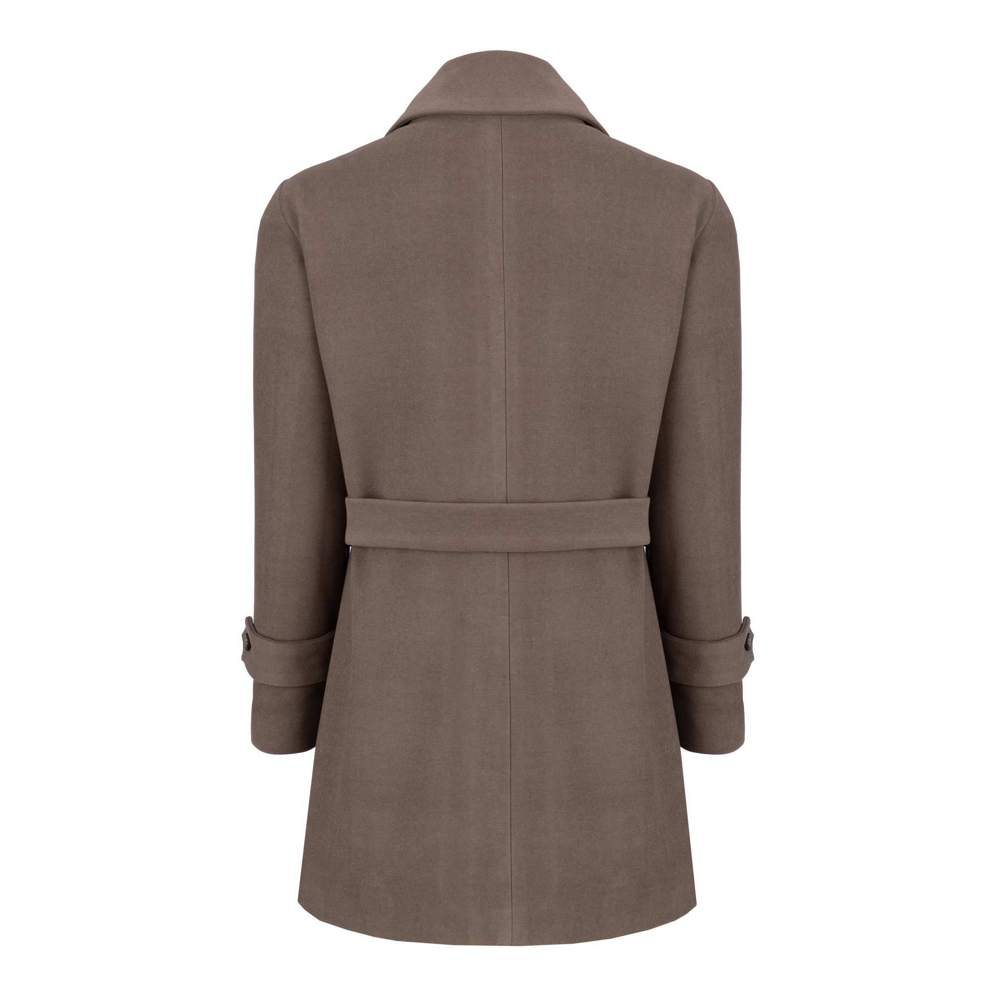 پالتو زنانه فوتر شکلاتی مدل دانهیل السانا Elsana کد 2346