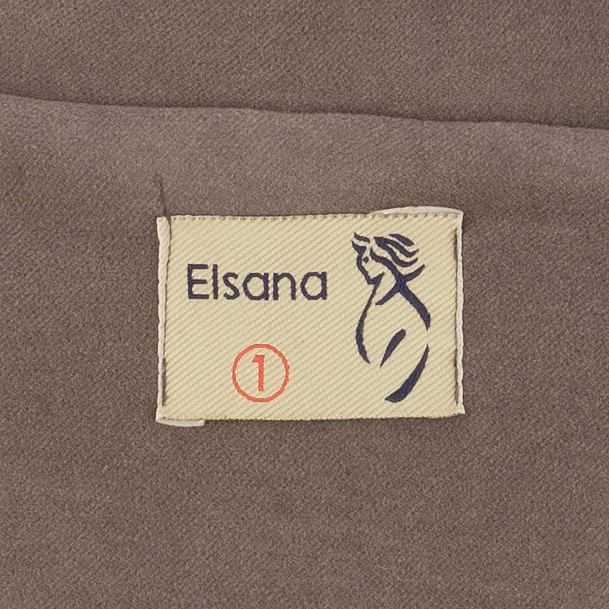 پالتو زنانه فوتر شکلاتی مدل دانهیل السانا Elsana کد 2346