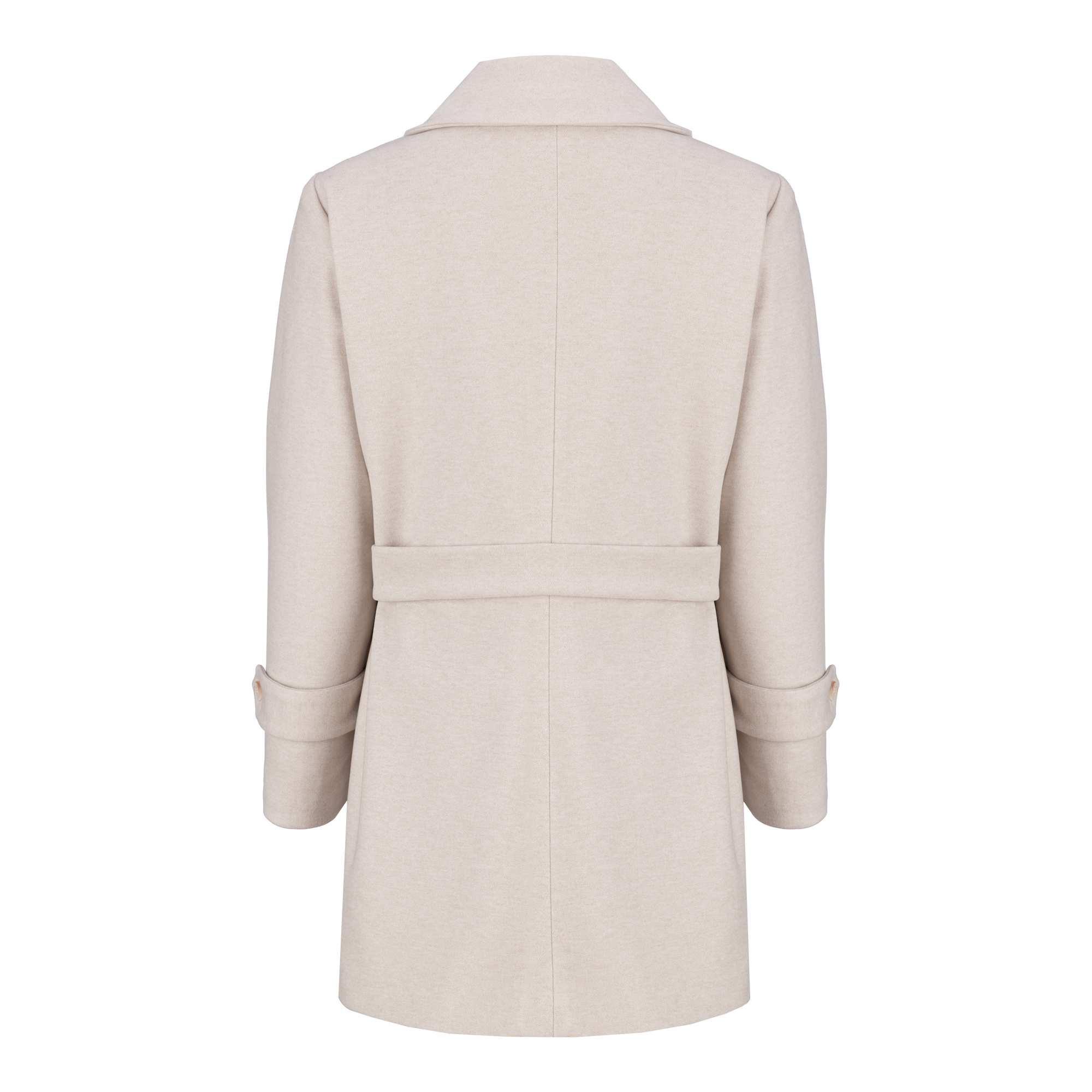 پالتو زنانه فوتر شیری مدل دانهیل السانا Elsana کد 2346