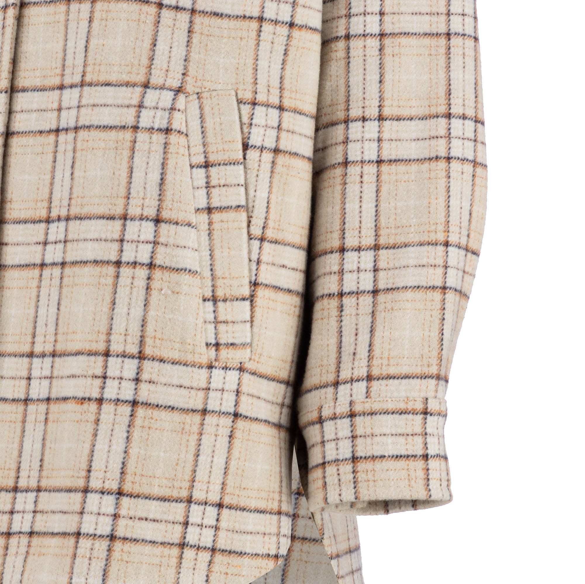 شکت زنانه کلاه دار کرم مدل ناردین السانا Elsana کد 2347