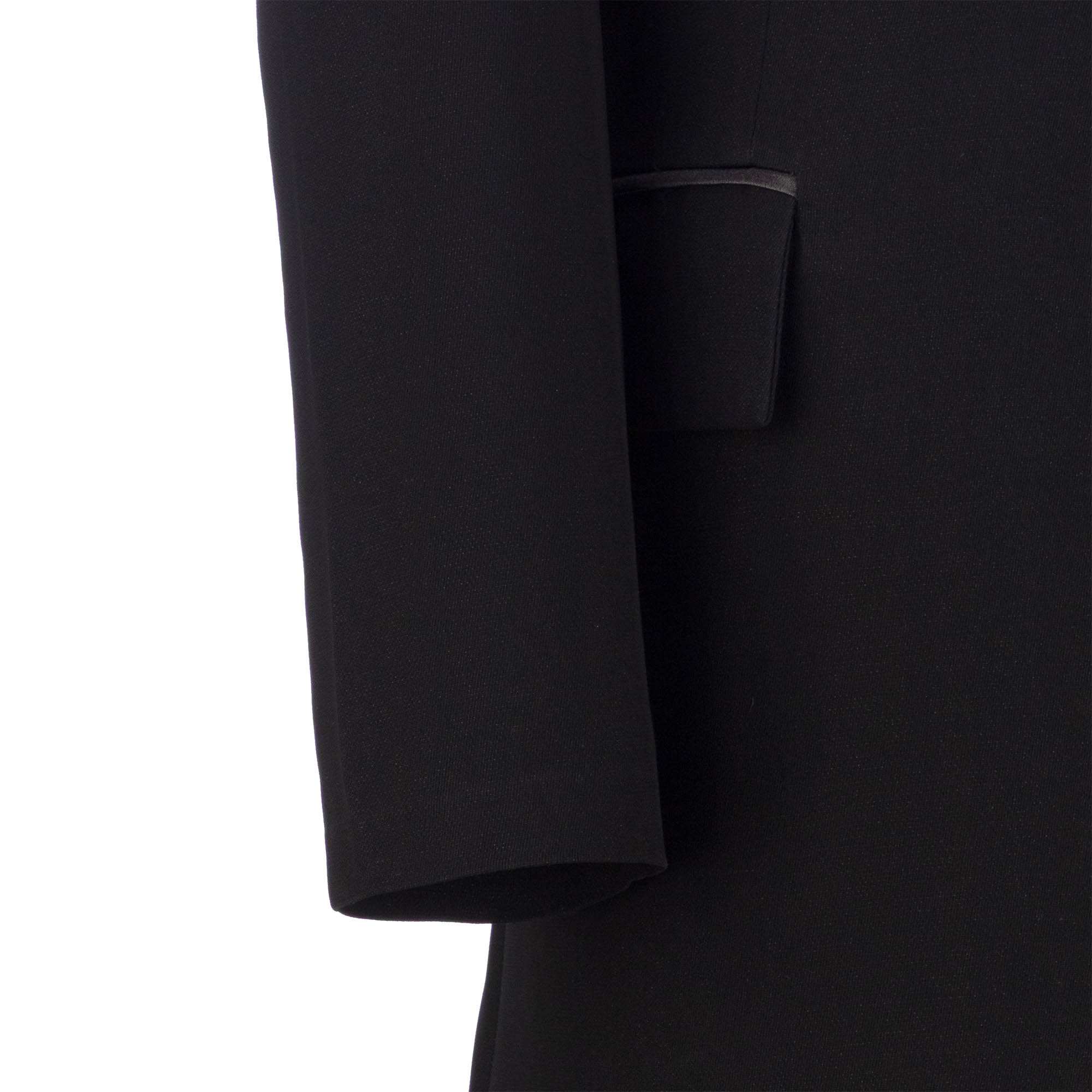 کت زنانه کرپ لمه مشکی مدل آنیه السانا Elsana کد 2348