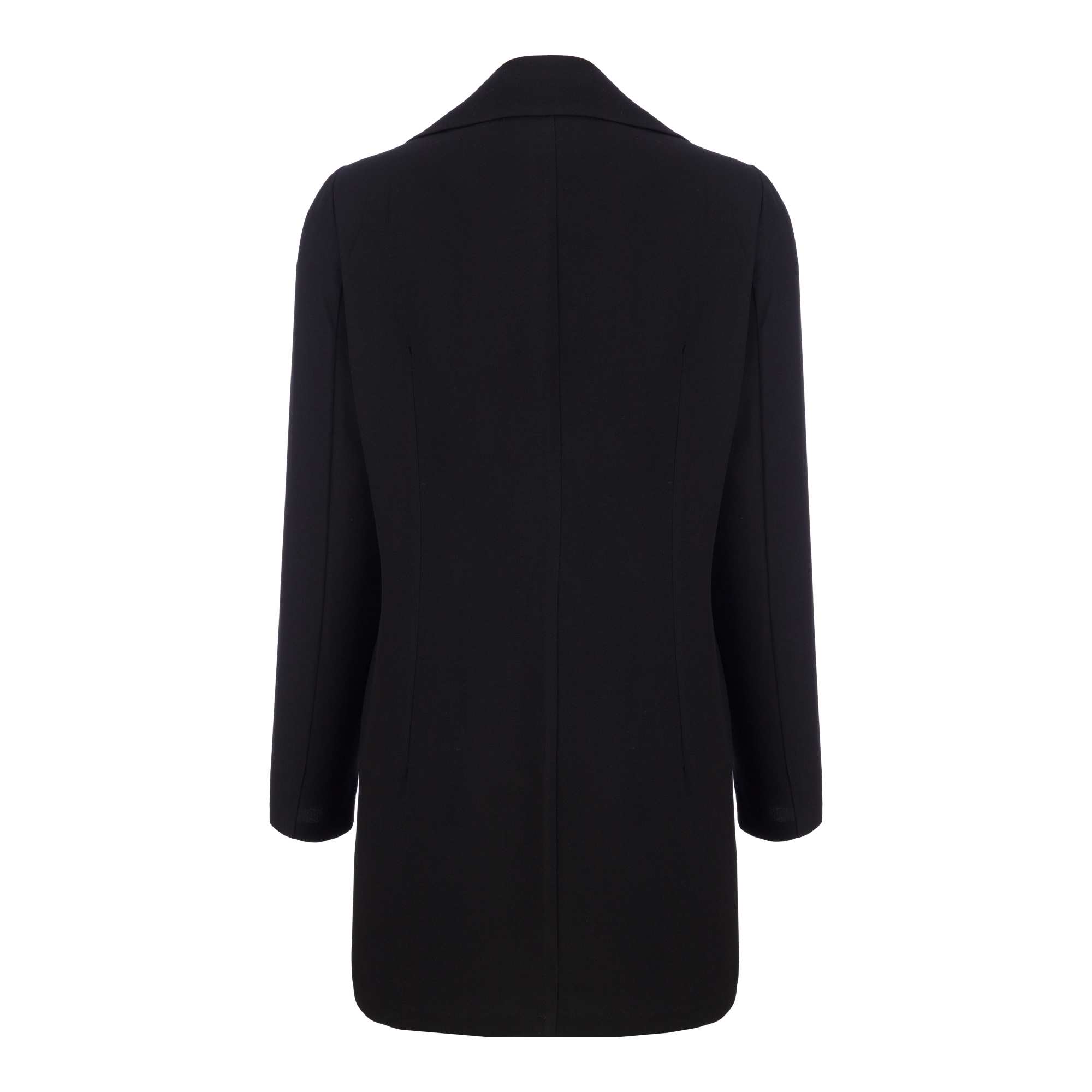 کت زنانه کرپ لمه مشکی مدل آنیه السانا Elsana کد 2348